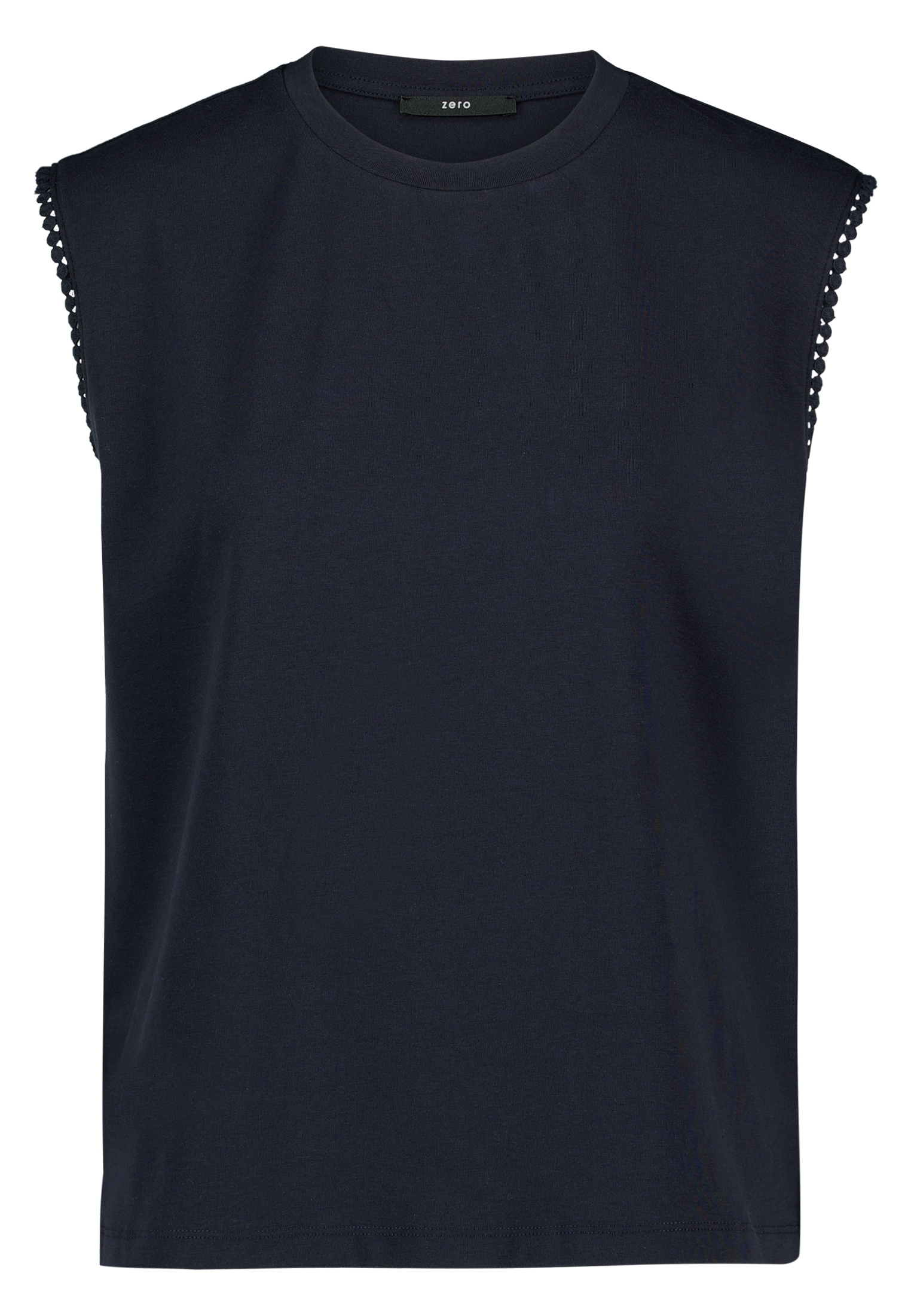 Zero T-Shirt »Damen mit Schmuckkanten« 1 Bordüre