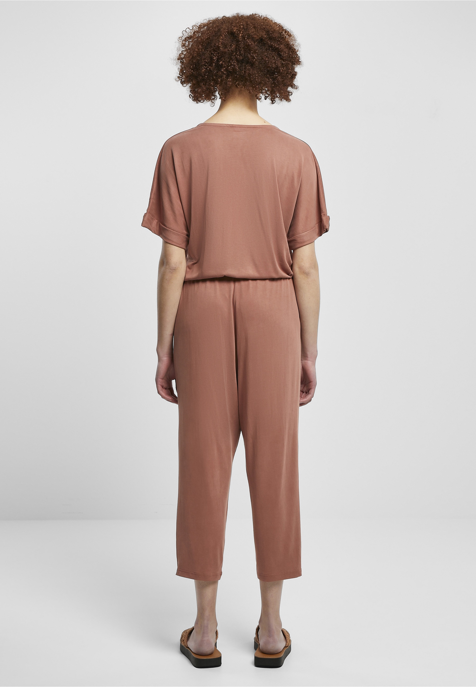 URBAN CLASSICS Jumpsuit »Urban Classics Damen Ladies Modal Jumpsuit« 1 Stk.