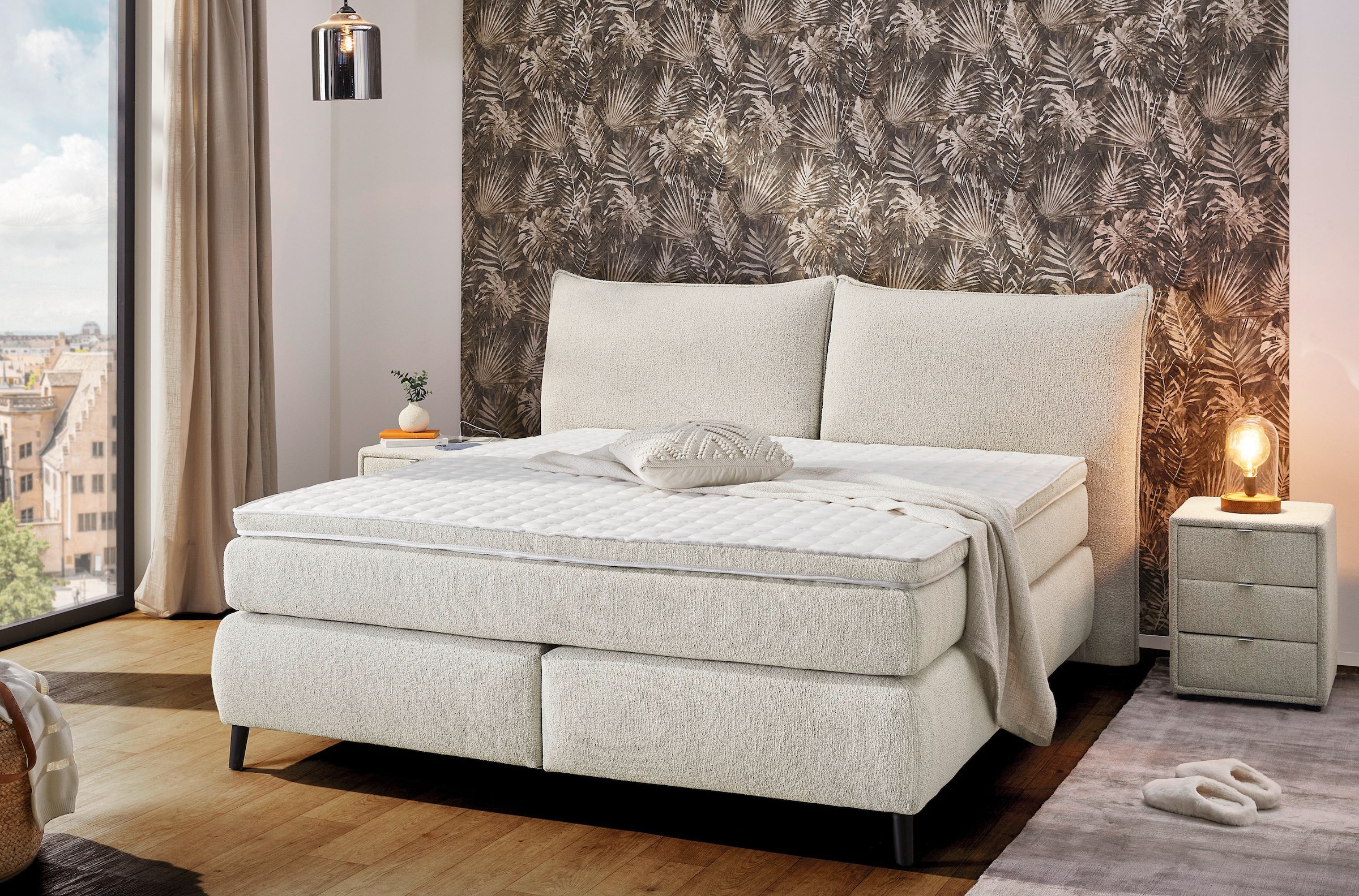 Jockenhöfer Gruppe Boxspringbett "Hacienda, Breite 180cm,erhältlich in vers günstig online kaufen