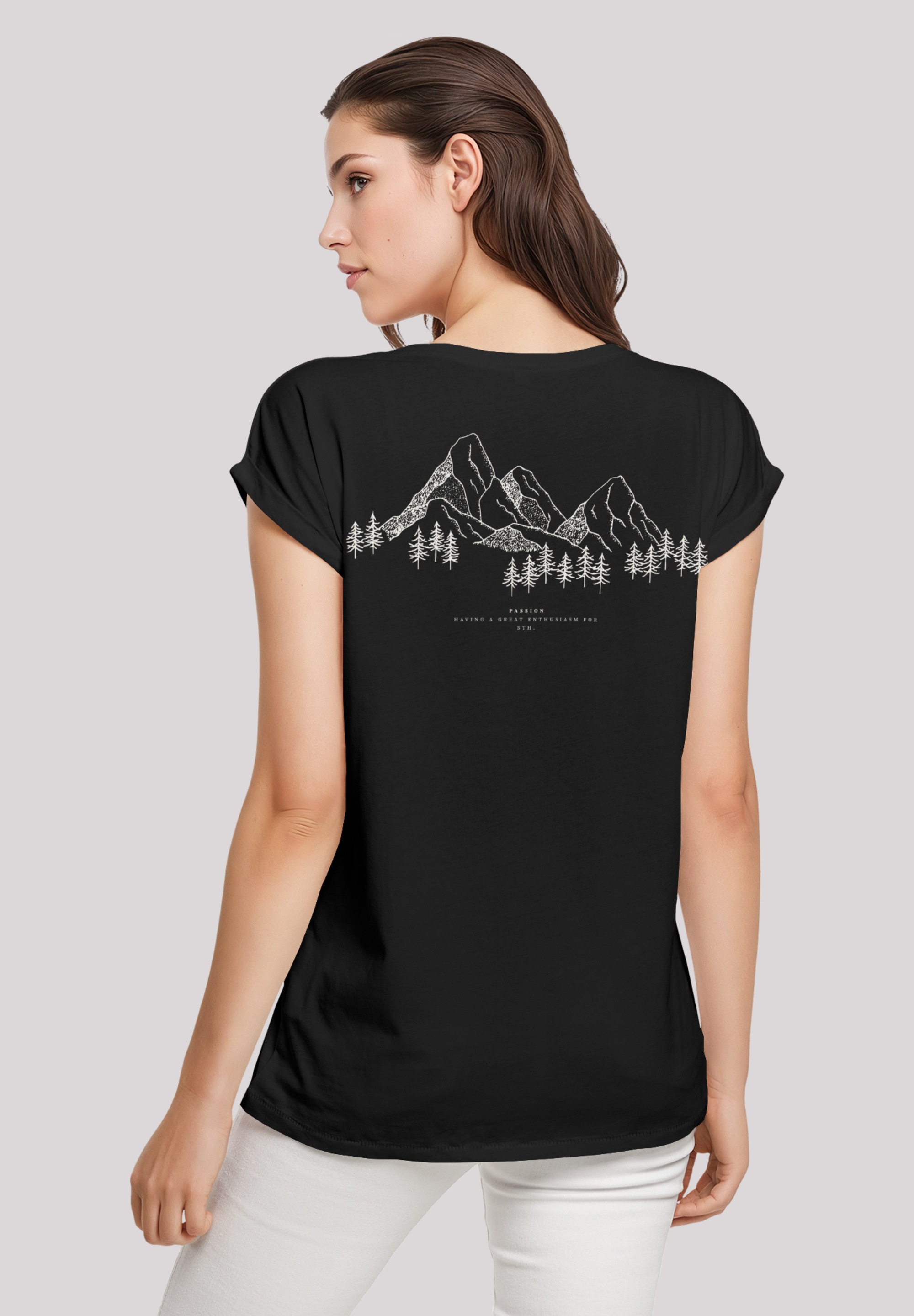F4NT4STIC T-Shirt »Mountain Berge Natur V2«, Premium Qualität