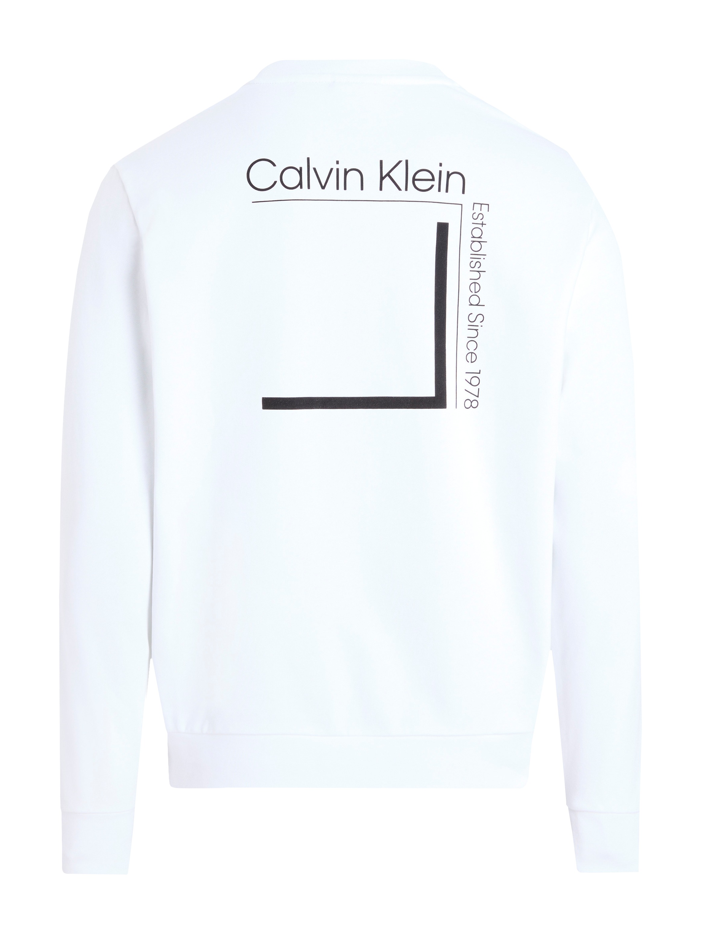 Calvin Klein Sweatshirt »CP-LINEAR BOX LOGO SWEATSHIRT«, mit Logo auf der Rückseite