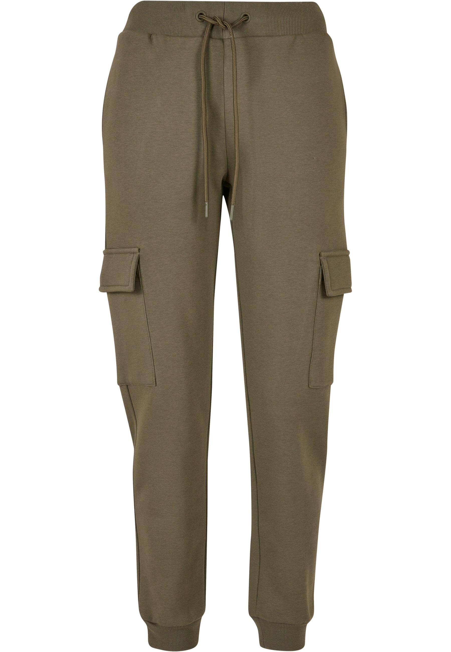 URBAN CLASSICS Stoffhose "Urban Classics Damen Ladies Cargo Sweat Pants" günstig online kaufen