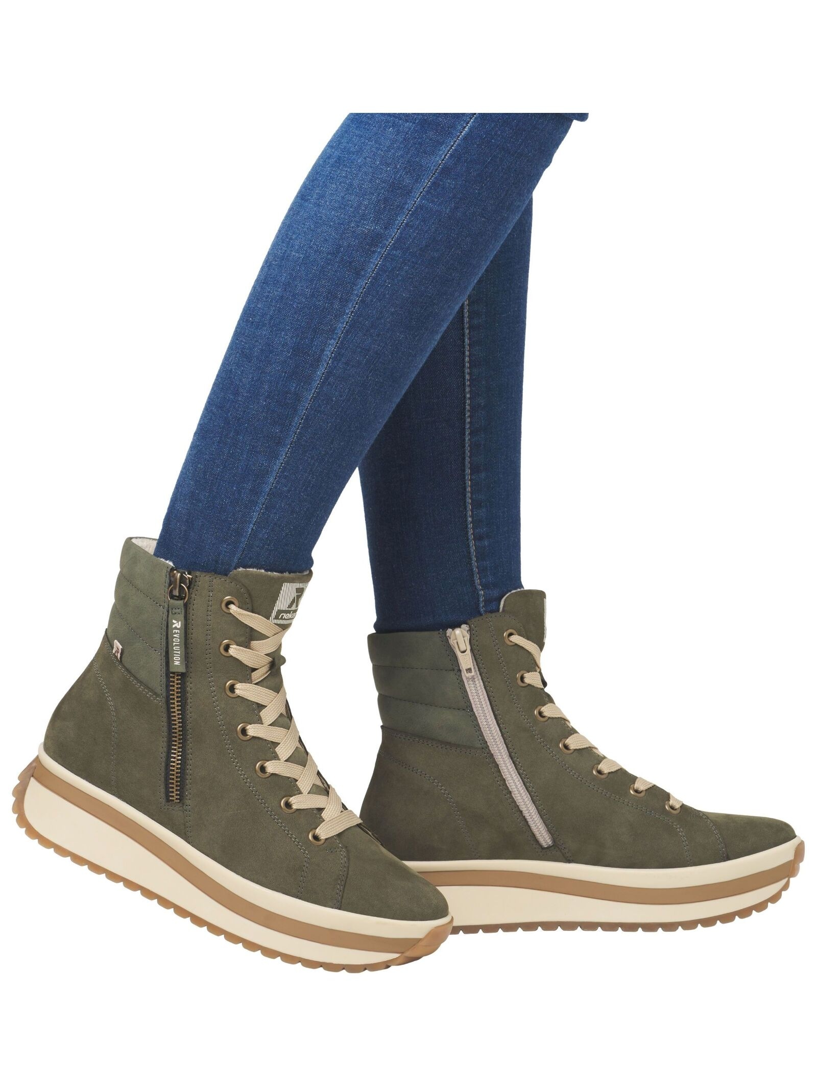 Rieker Ankleboots »Rieker Stiefelette Glattleder«