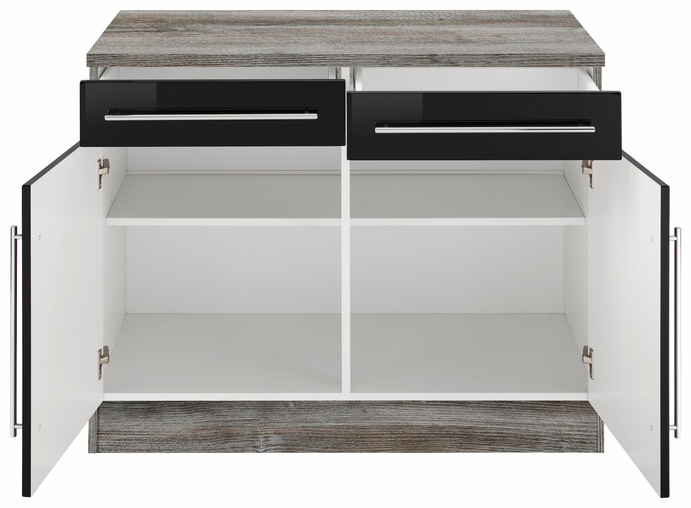 KOCHSTATION Unterschrank »KS-Samos«, 100 cm breit