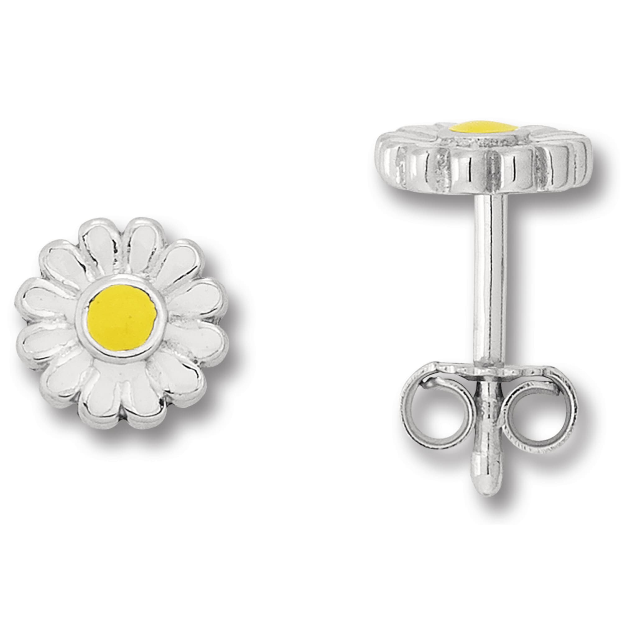 Paar Ohrhänger ONE ELEMENT "Gänseblümchen Ohrringe Ohrstecker aus 925 Silber", silber, Ohrringe, Damen, Kinder, Silber 925 (Sterlingsilber), Bedeutungsvoll & zeitlos – ein Begleiter mit Persönlichkeit