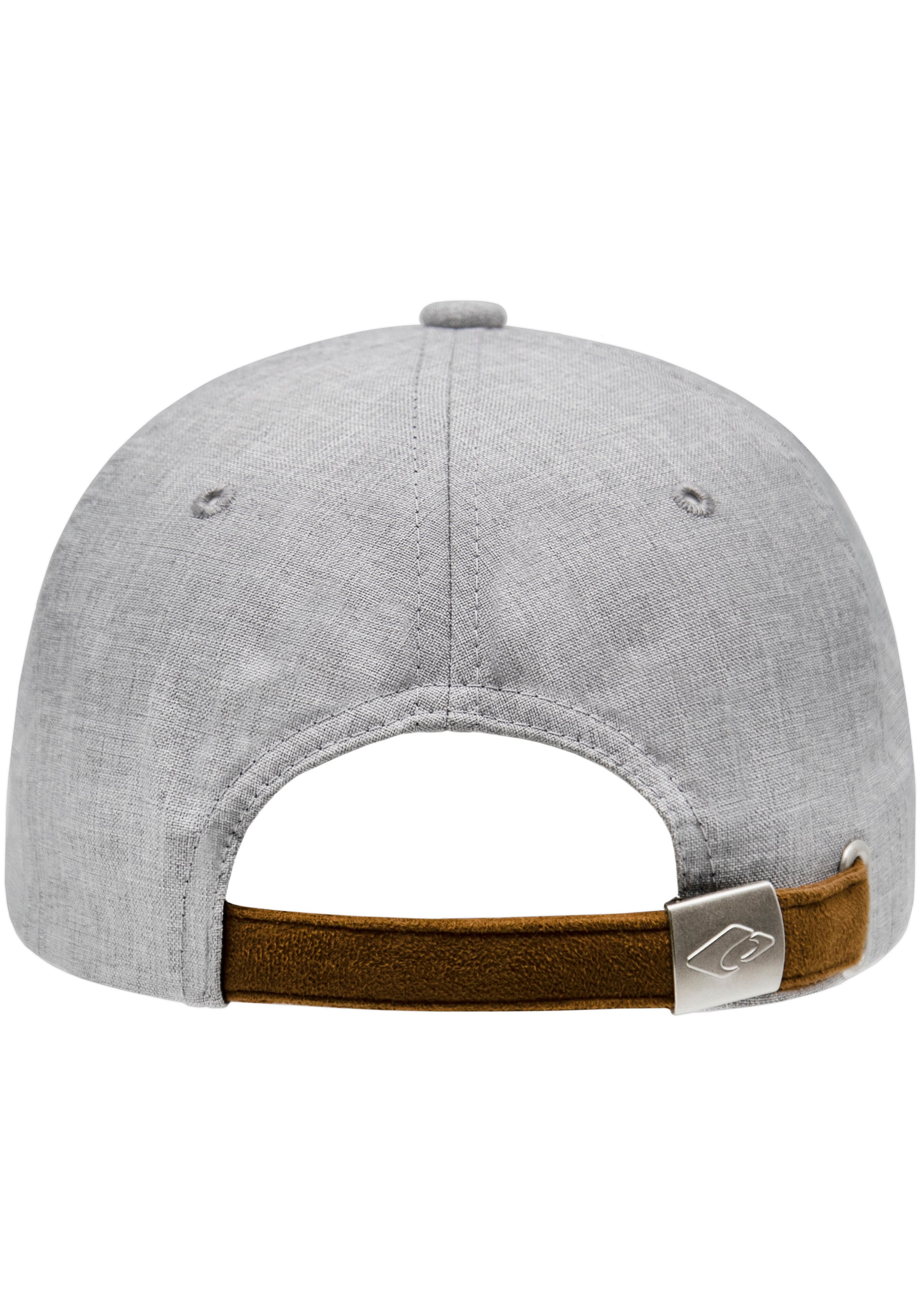 chillouts Baseball Cap, Amadora Hat in melierter Optik, One Size, verstellbar
