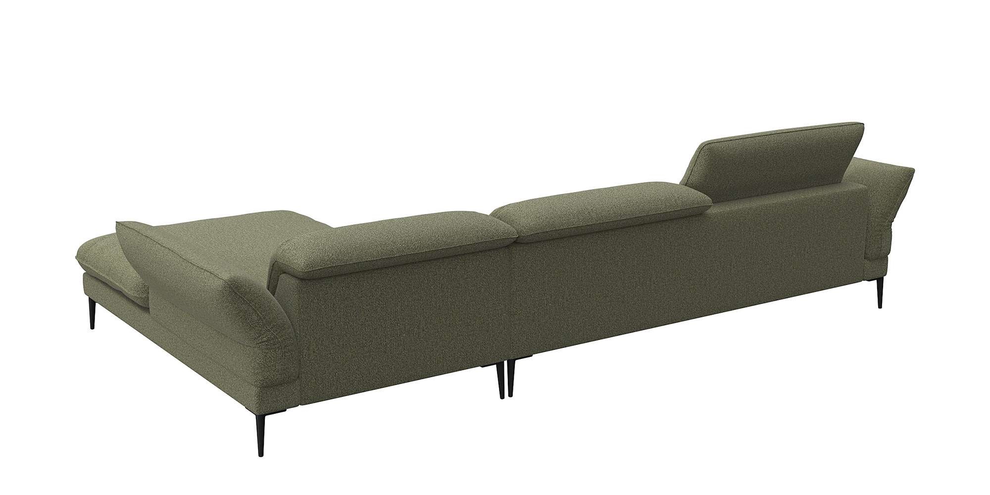 Thumbnail - FLEXLUX Ecksofa "Salino, Funktionssofa mit Recamiere, Relaxsofa, Ecksofa" Sofa mit Arm- und Kopfteil-Verstellungen, Kalt...