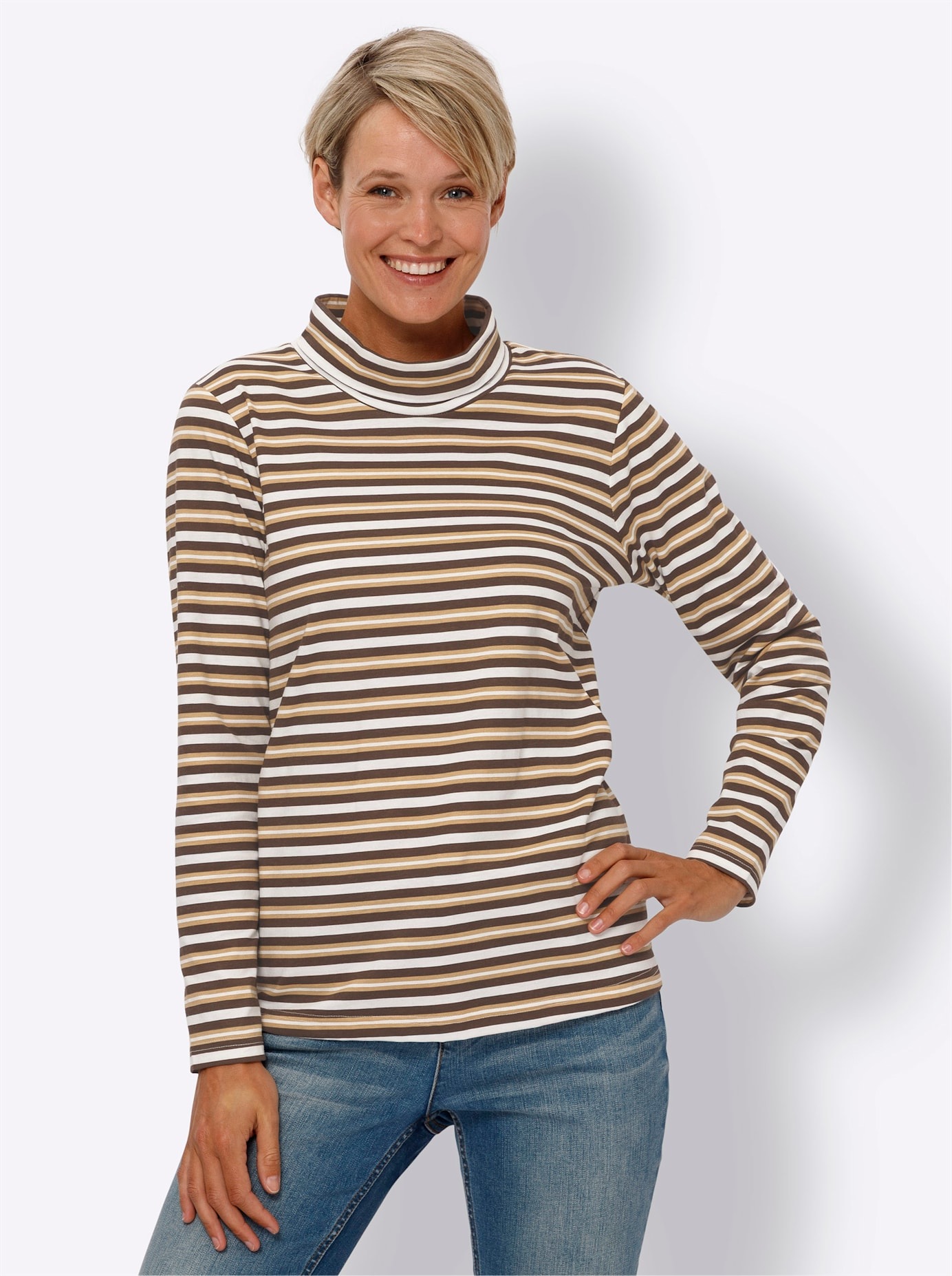 Classic Basics Rollkragenshirt "Rollkragen-Shirt", (1 tlg.) günstig online kaufen