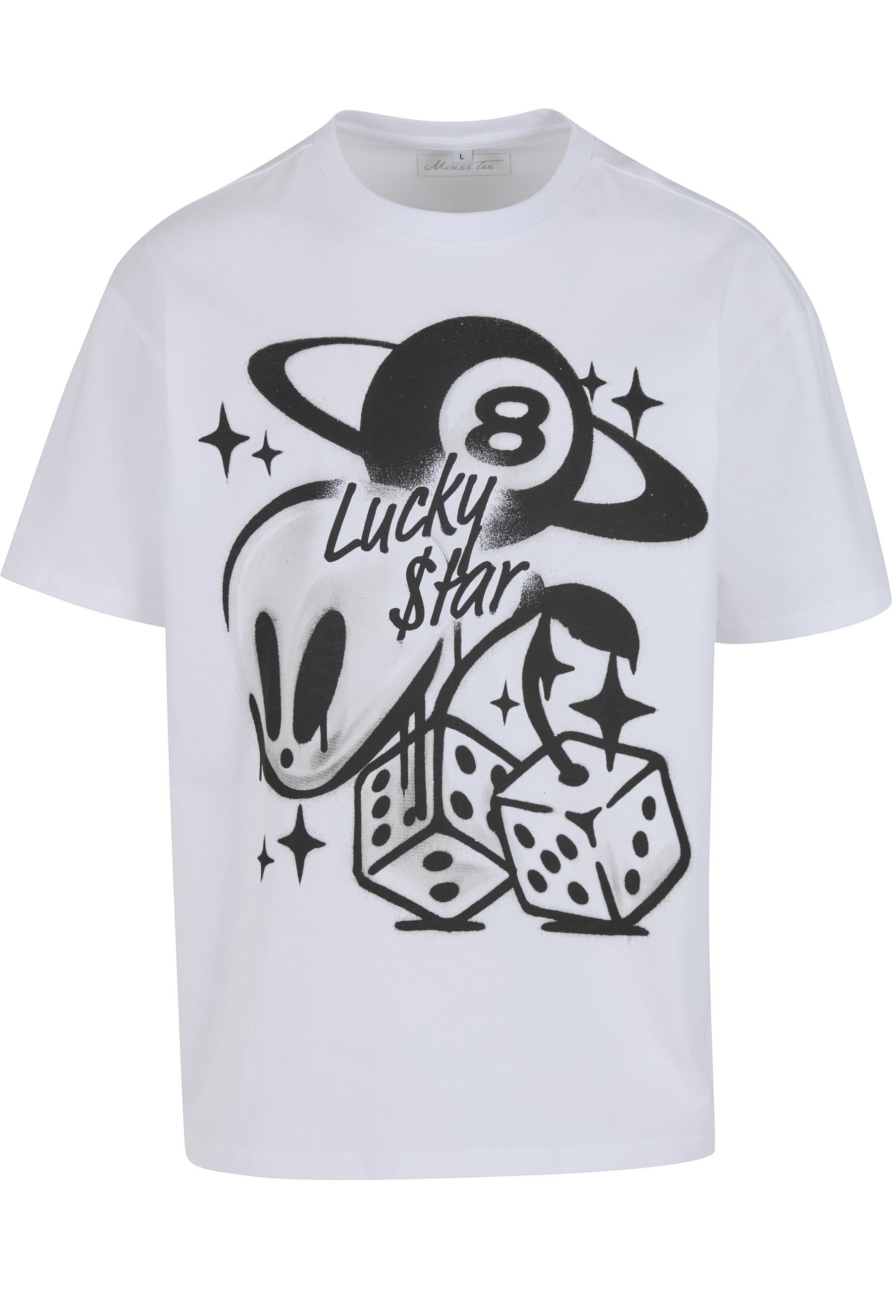 MisterTee T-Shirt "MisterTee Planet Alien Oversize Tee" 1 tlg.