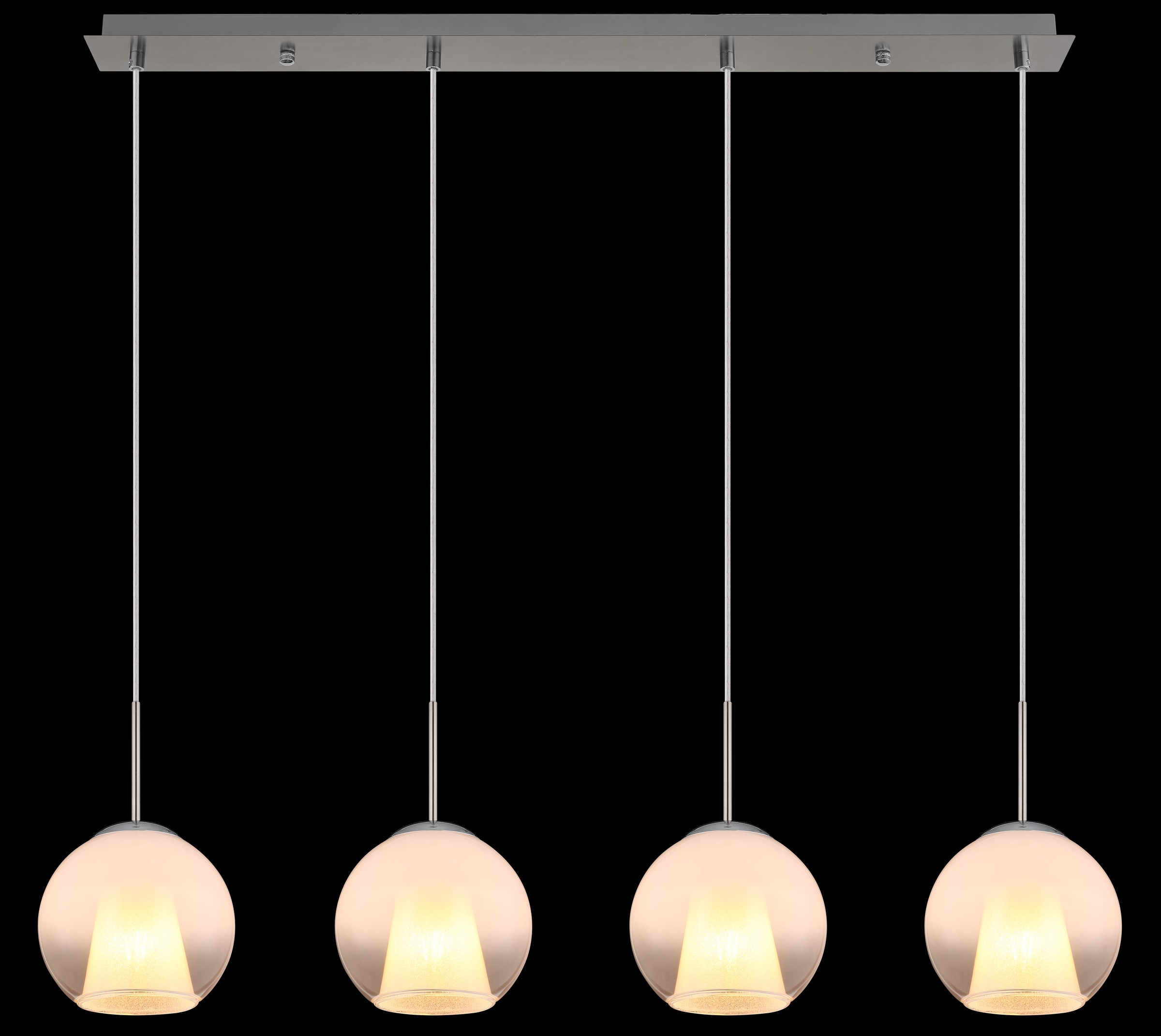 GLOBO LIGHTING Hängeleuchte »BARRY«, Leuchtmittel E27 | ohne Leuchtmittel, Hängelampe/Pendelleuchte/Esszimmer/Wohnzimmer/Esstisch