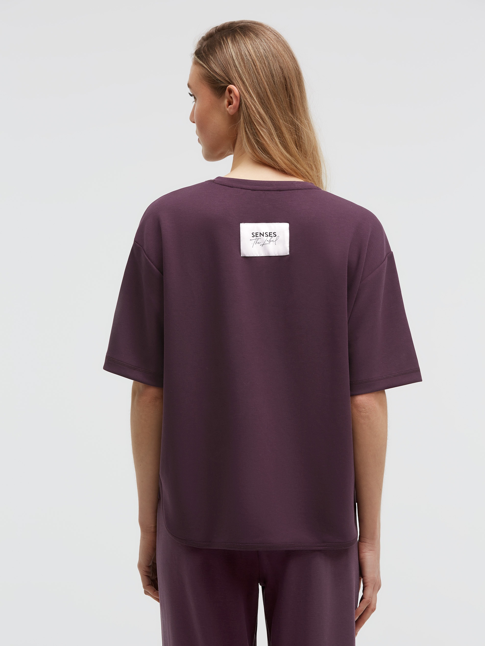 SENSES.THE LABEL Sweater , mit abgerundeten Saum
