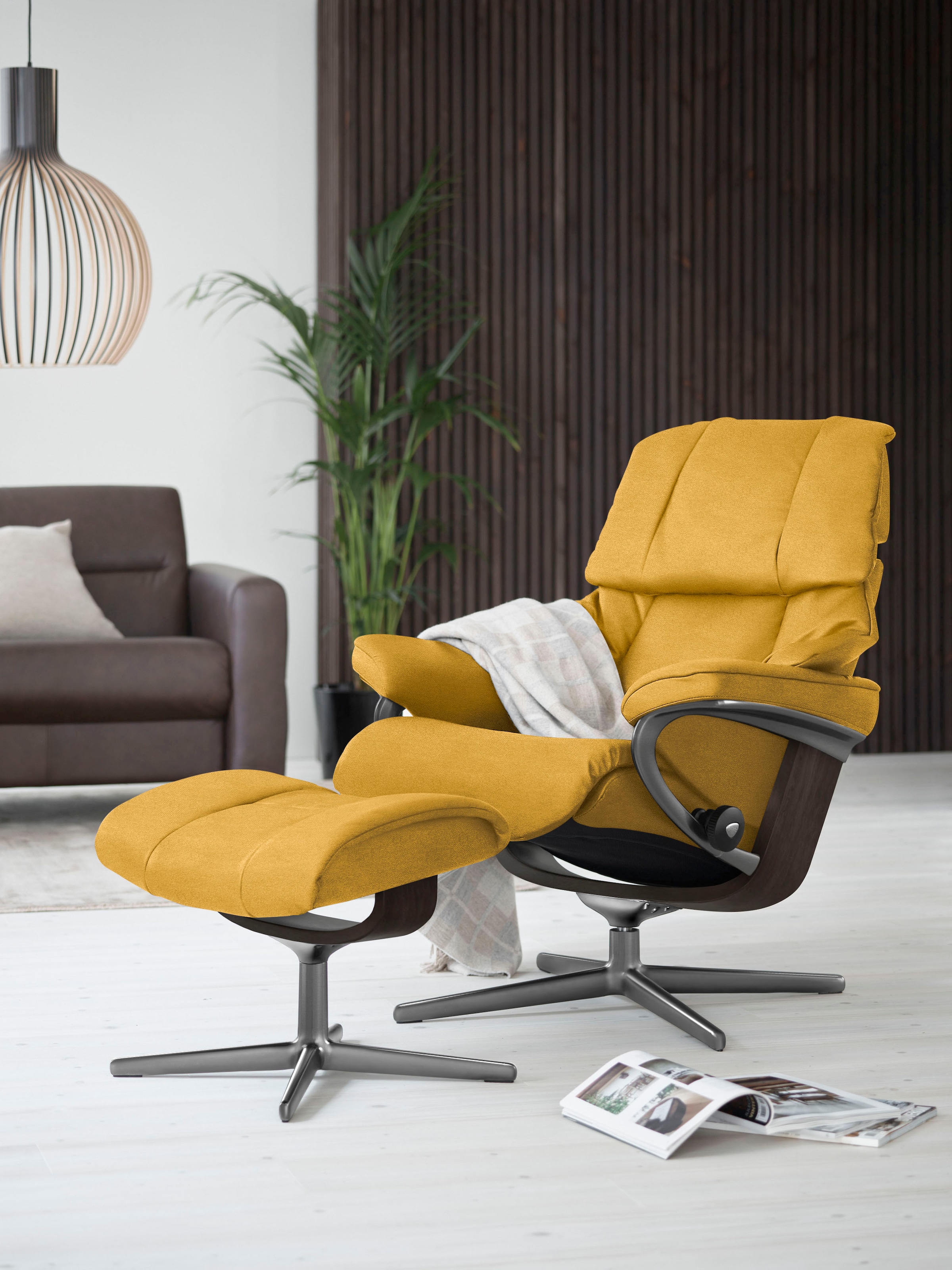 Stressless Relaxsessel "Reno", (Set, Relaxsessel mit Hocker), mit Hocker, m günstig online kaufen