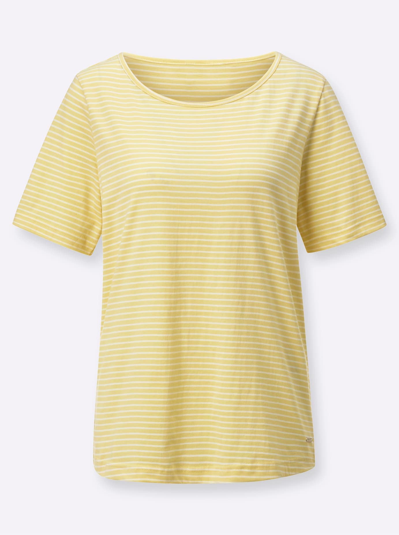 Casual Looks Kurzarmshirt »Ringelshirt«, (1 tlg.)