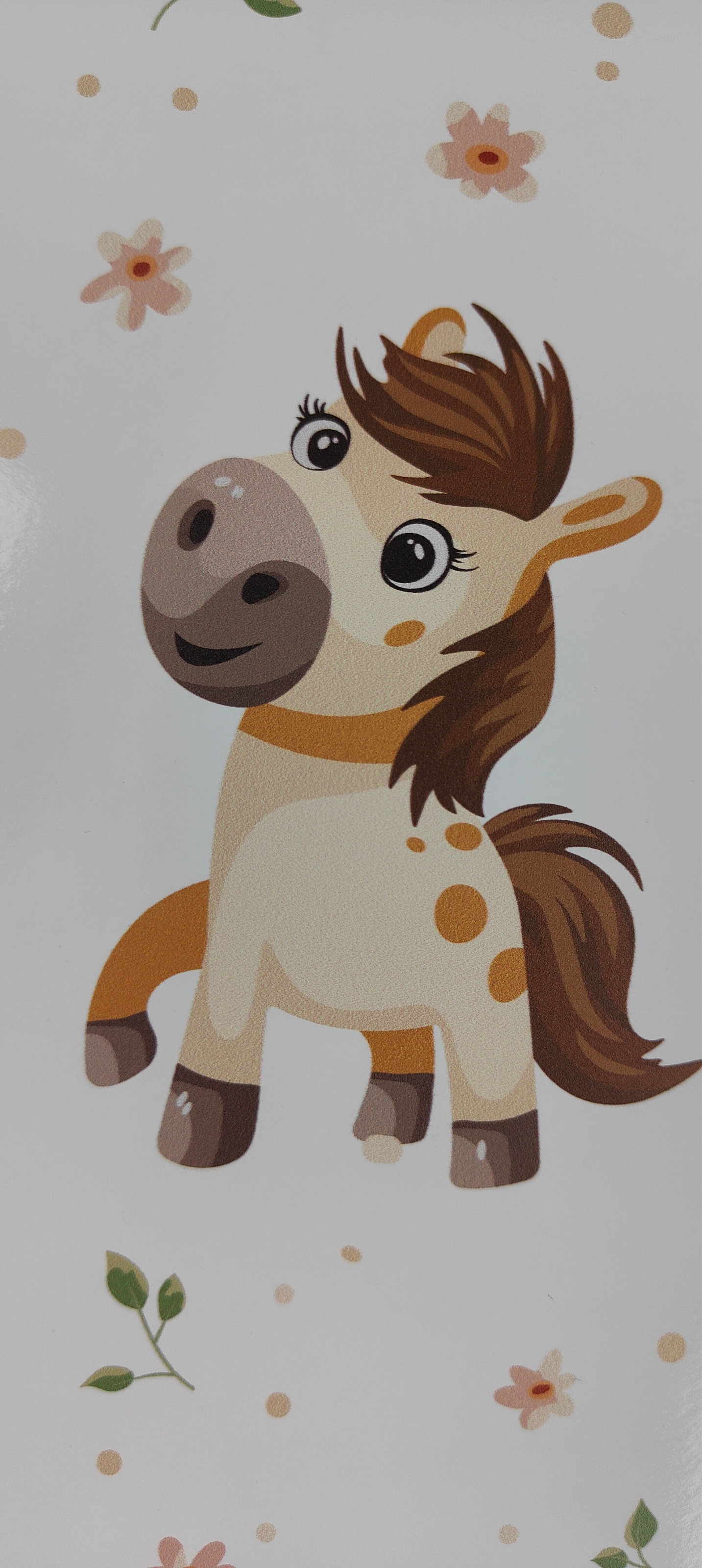 niermann Wandleuchte »Kinderlampe mit Motiv "Pony Paula", Kinderzimmer« E14 1 Stk. bruchsicheres Gehäuse, Schalter im Anschlusskabel, Made in Germany