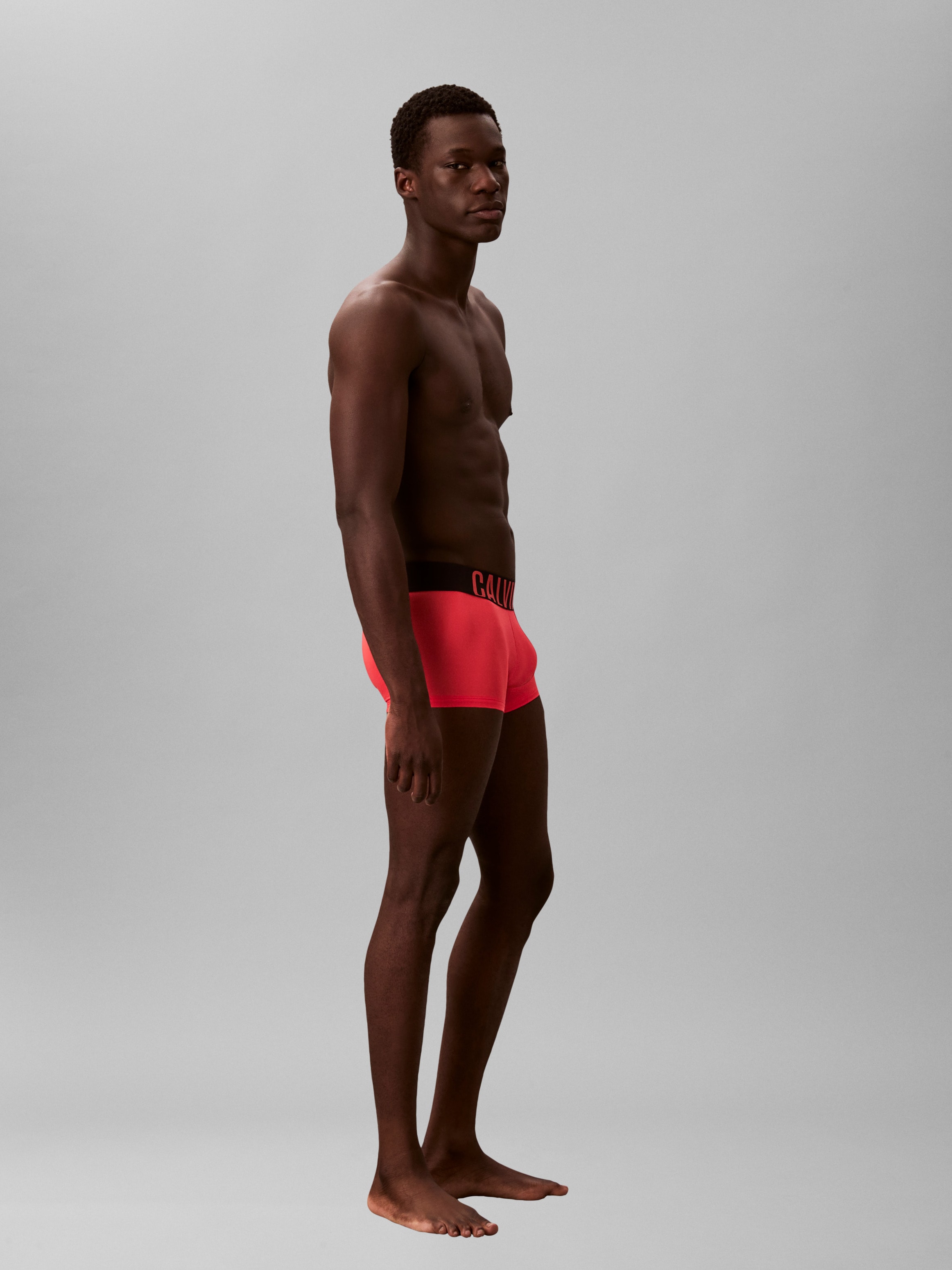 Calvin Klein Underwear Trunk »LOW RISE TRUNK 3PK« Packung, 3er-Pack, 3 Stk. mit Logobund