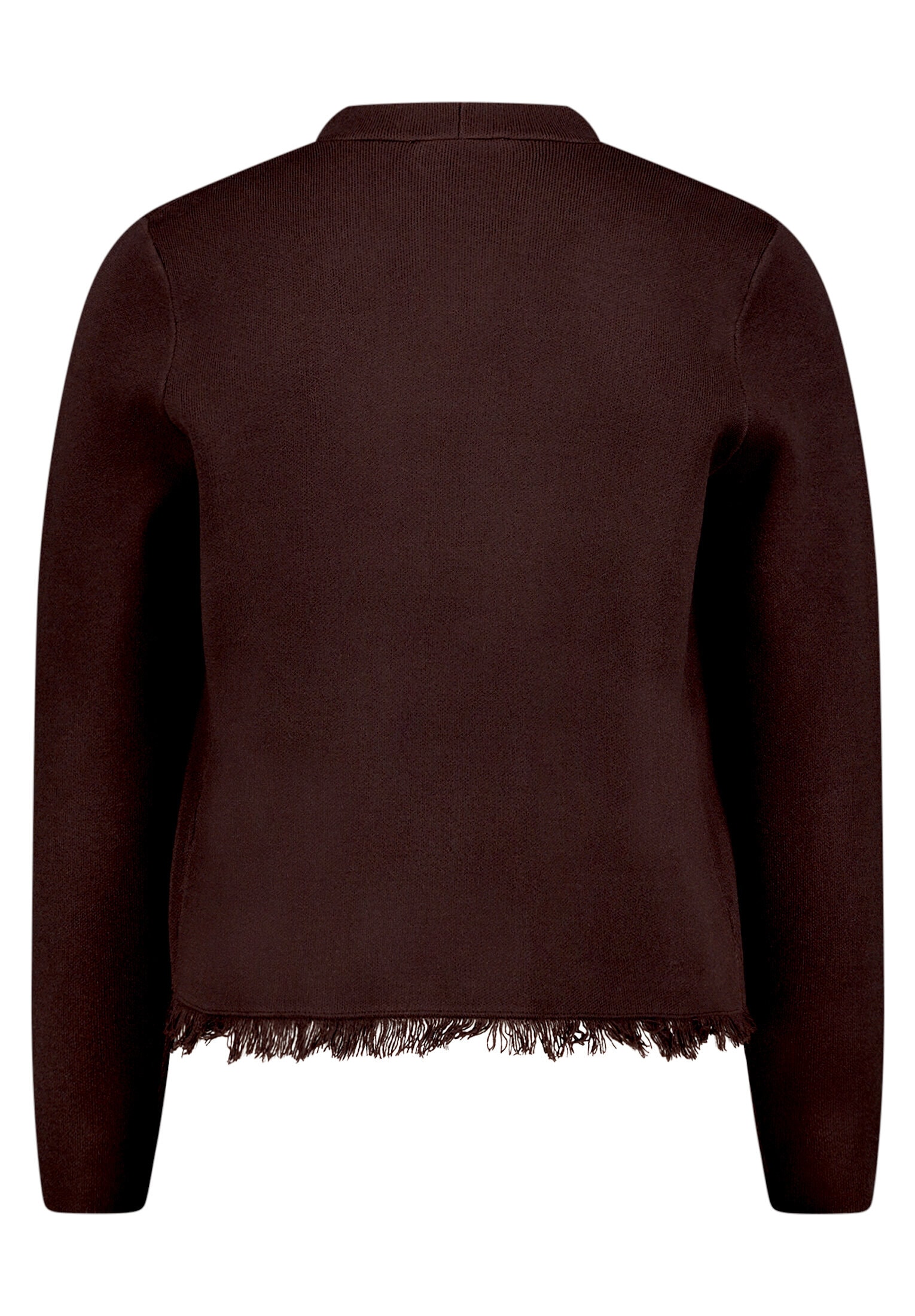 Cartoon Strickjacke »Damen mit Fransen« 1