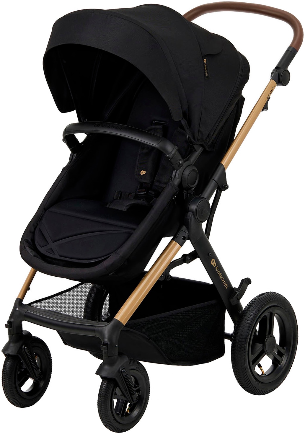 Kinderkraft Kombi-Kinderwagen »MOOV 2 4in1 AIR«, 27 kg, mit Luftreifen