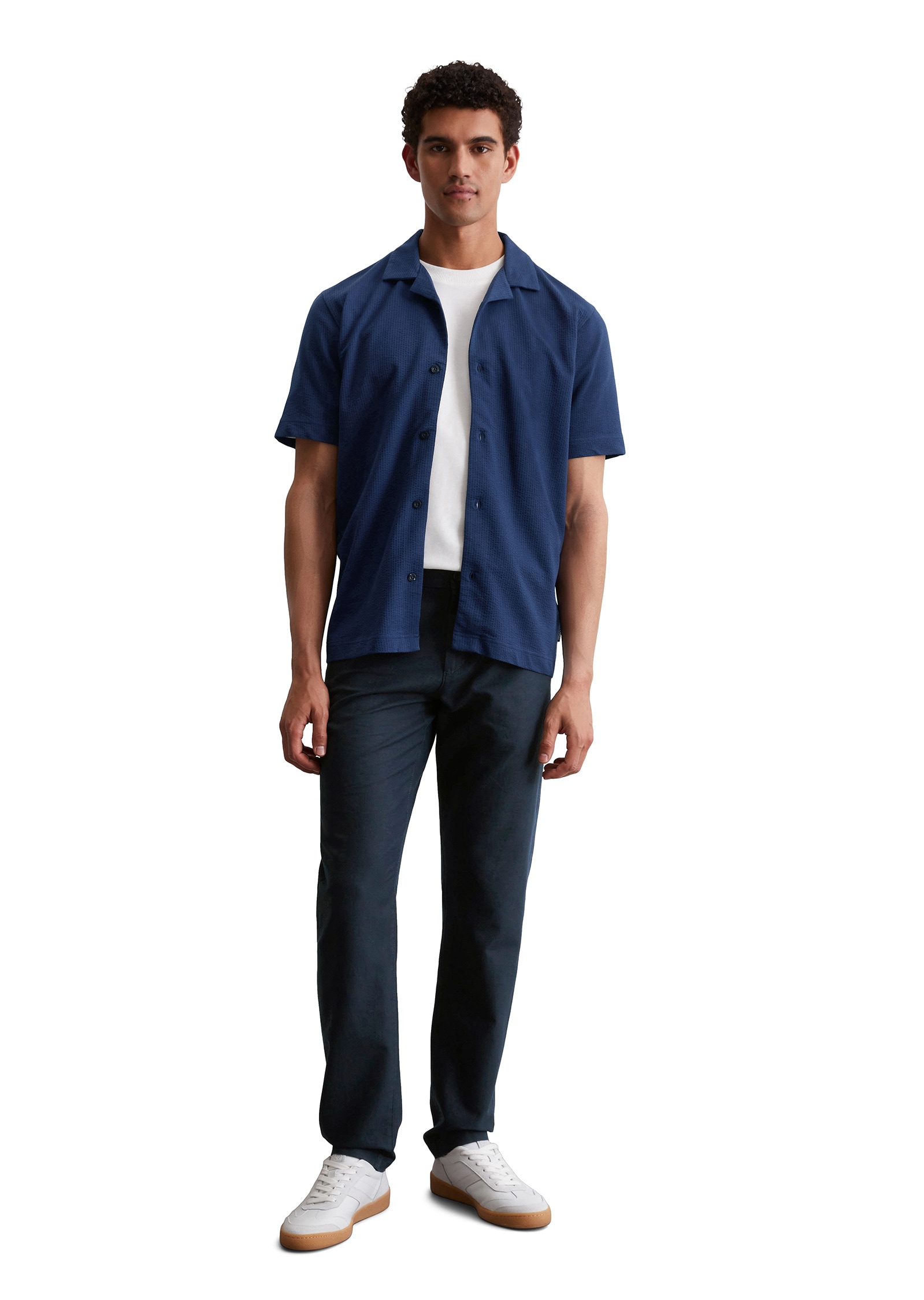 Marc O'Polo Poloshirt »aus Bio-Baumwoll-Mix«