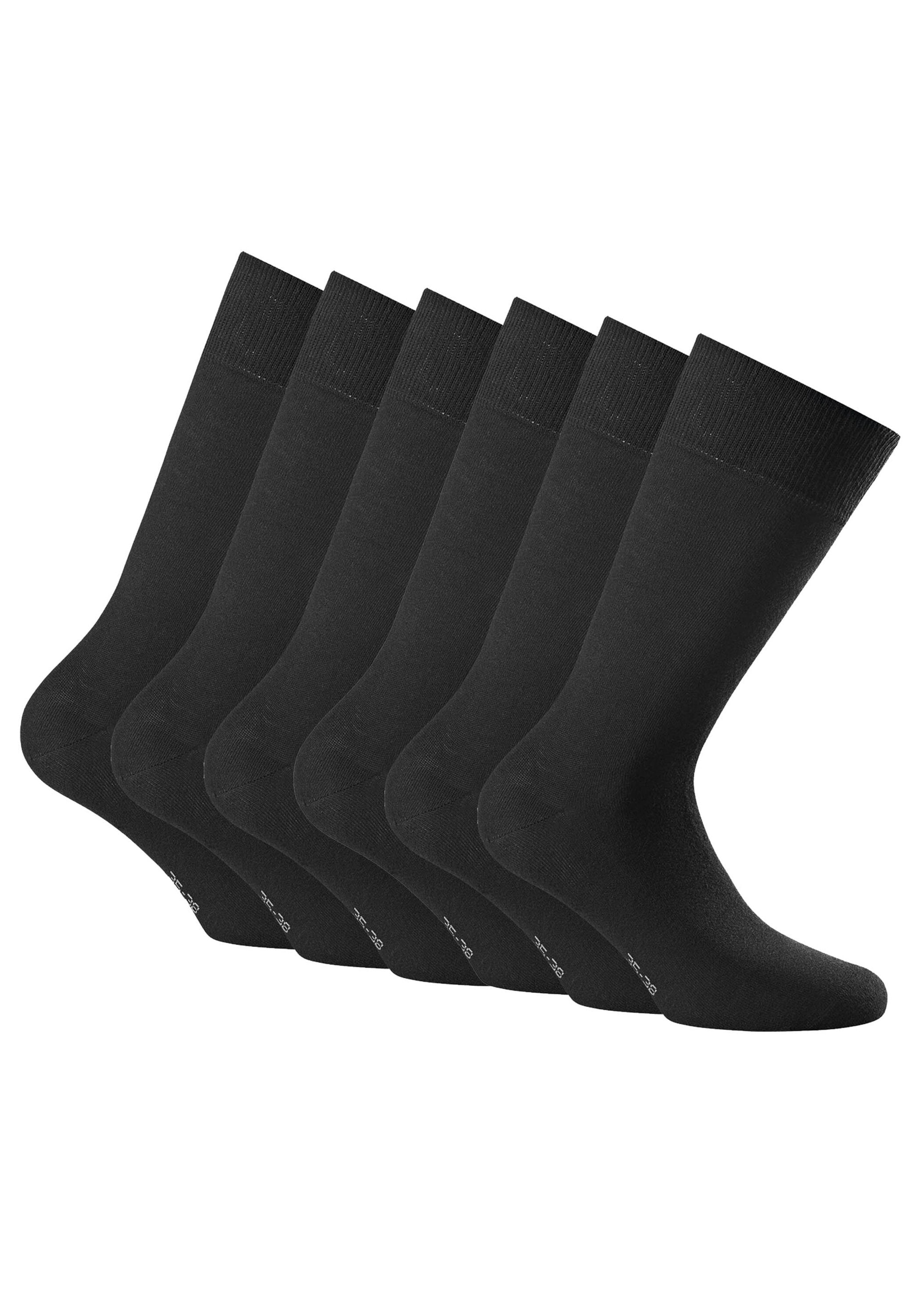 Rohner Socks Kurzsocken "Socken cotton II 6er Pack 6er Pack" günstig online kaufen