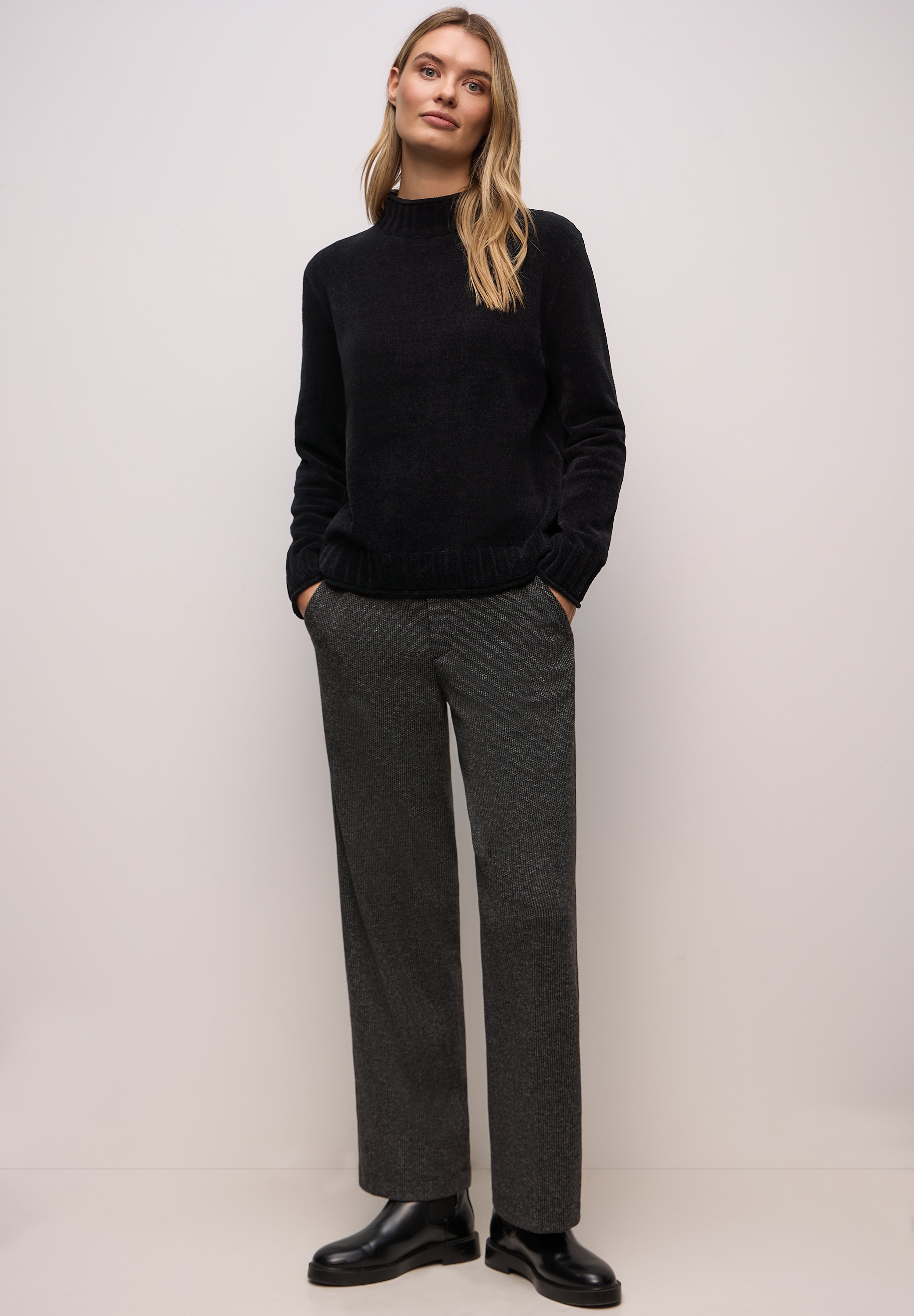 STREET ONE Rollkragenpullover soft und weich
