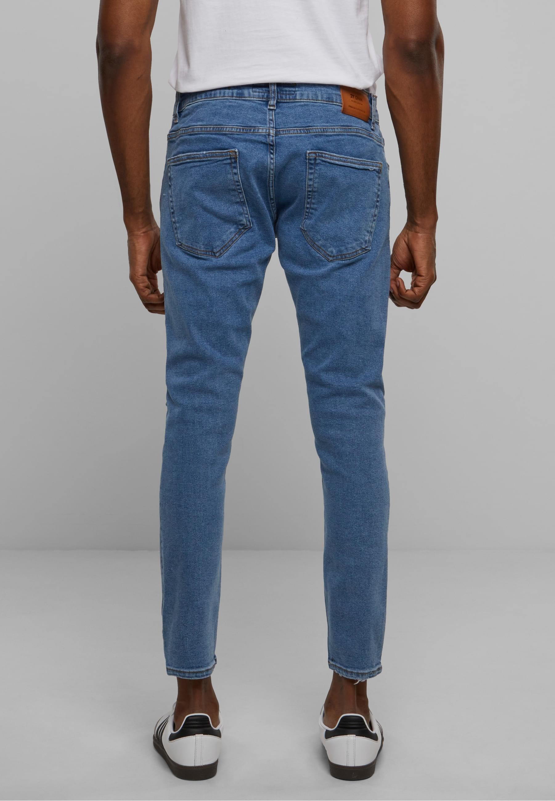 2Y Studios Bequeme Jeans »2Y Studios Herren 2Y Destroyed Cropped Skinny Denim«