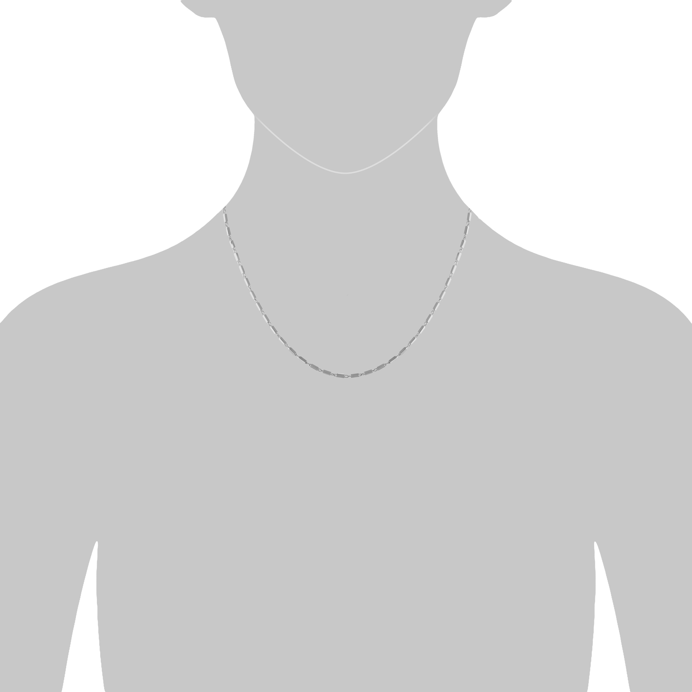 Vivance Collierkettchen »925/- Sterling Silber rhodiniert«