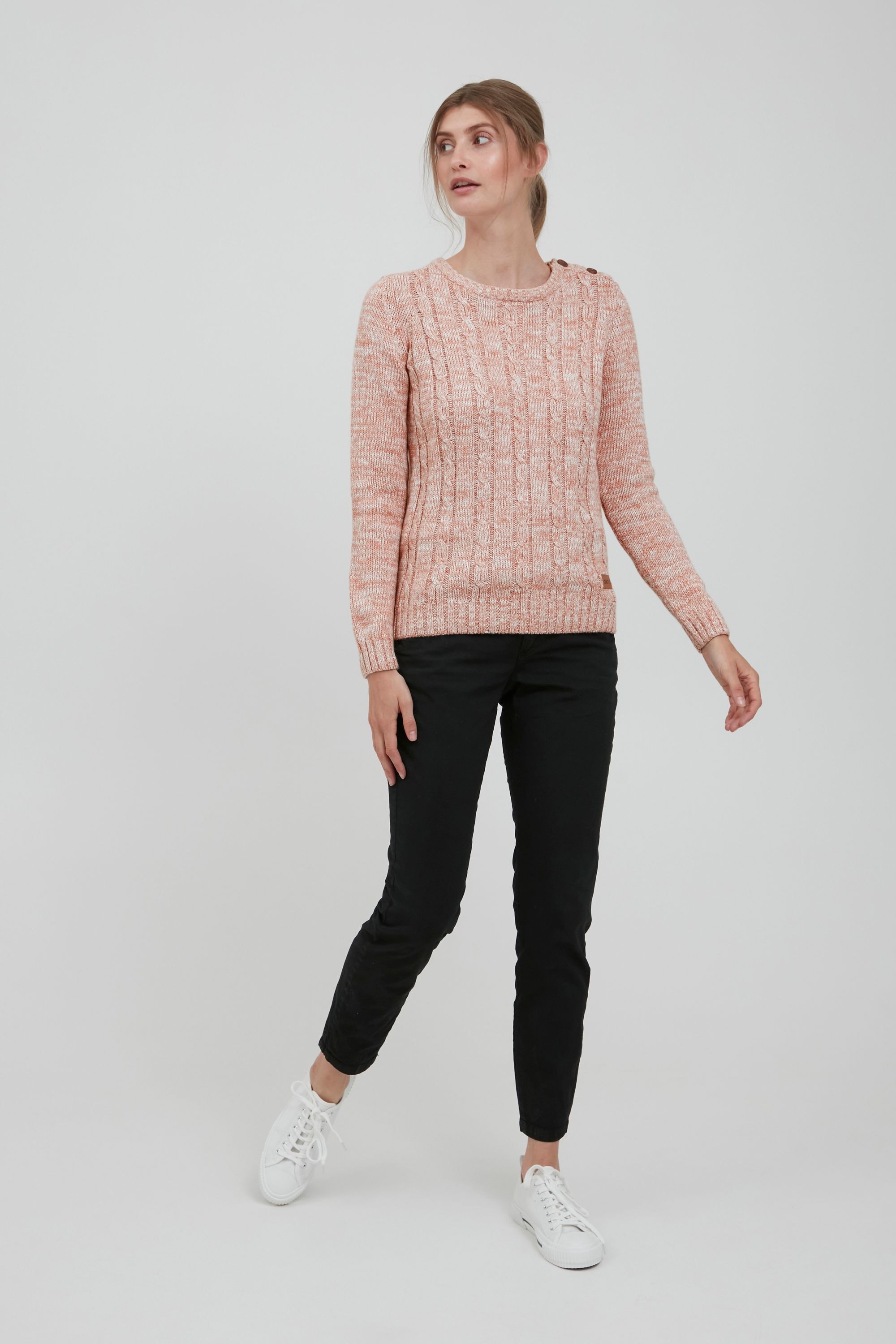OXMO Strickfleece-Pullover "Strickpullover OXPhia" günstig online kaufen