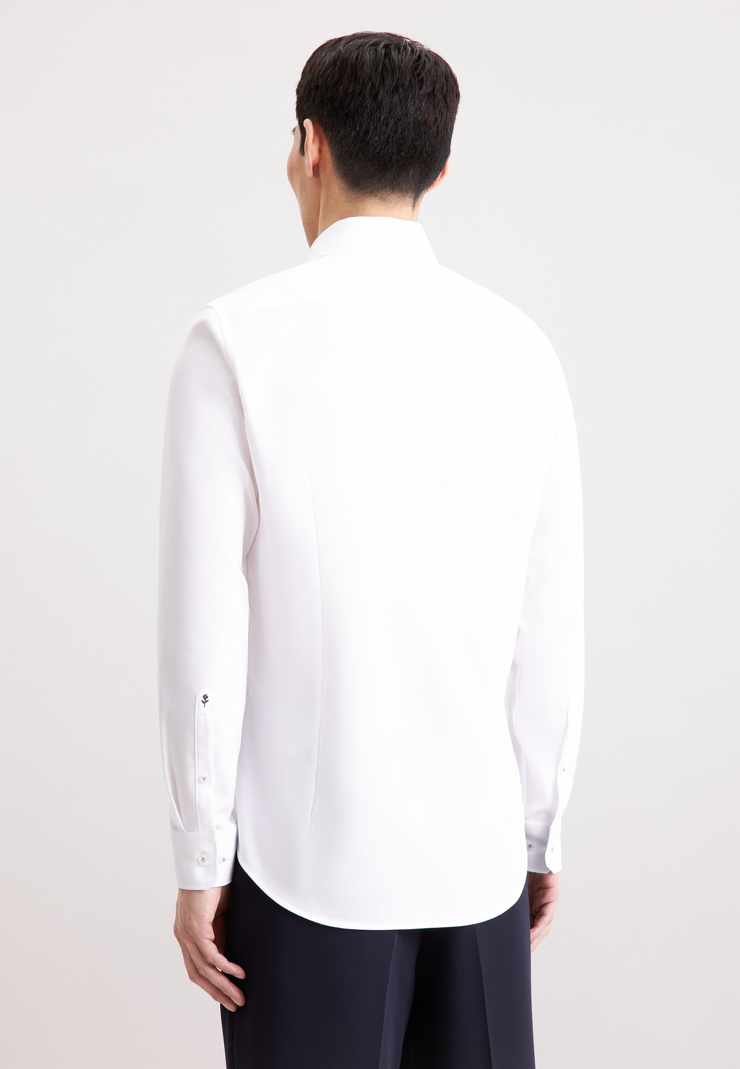 seidensticker Businesshemd "Schwarze Rose", Slim 1/1 Covered-Button-Down-Kr günstig online kaufen