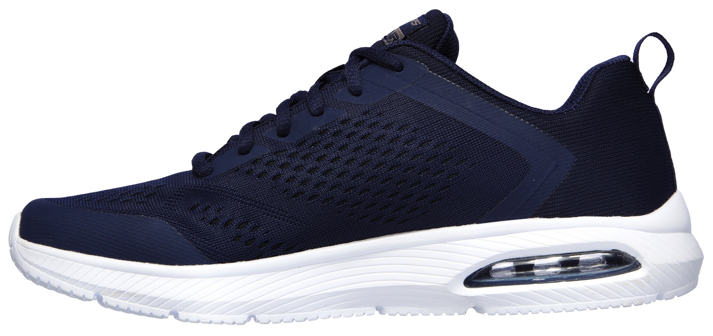 Sneaker SKECHERS "Dyna Air", Herren, Gr. 44, blau (navy), Synthetik, Textil, Schuhe Sneaker, mit Air-Cooled Memory Foam, Freizeitschuh, Halbschuh, Schnürschuh 3