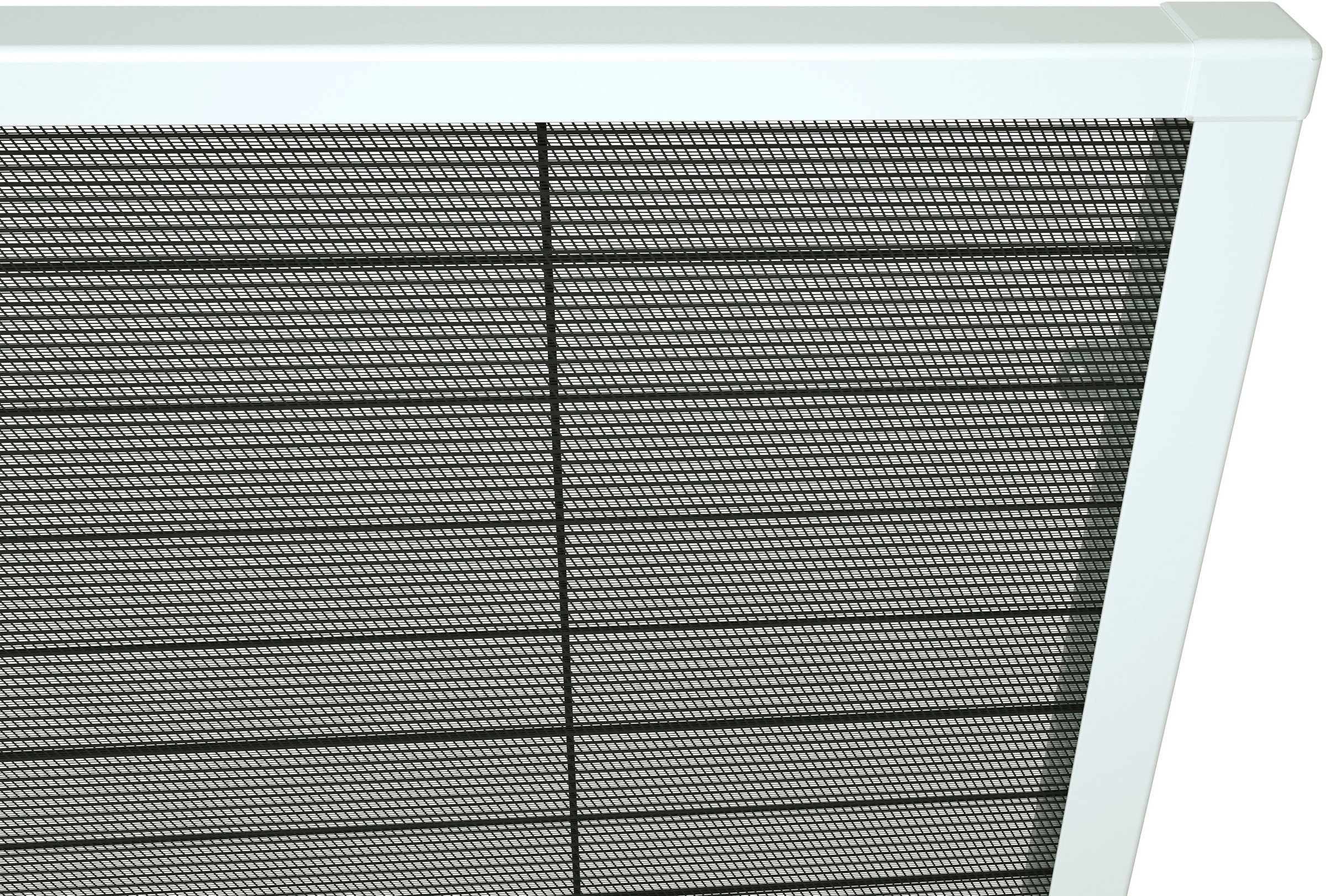 Insektenschutzrollo »für Dachfenster«, transparent, weiß/anthrazit, BxH: 110x160 cm