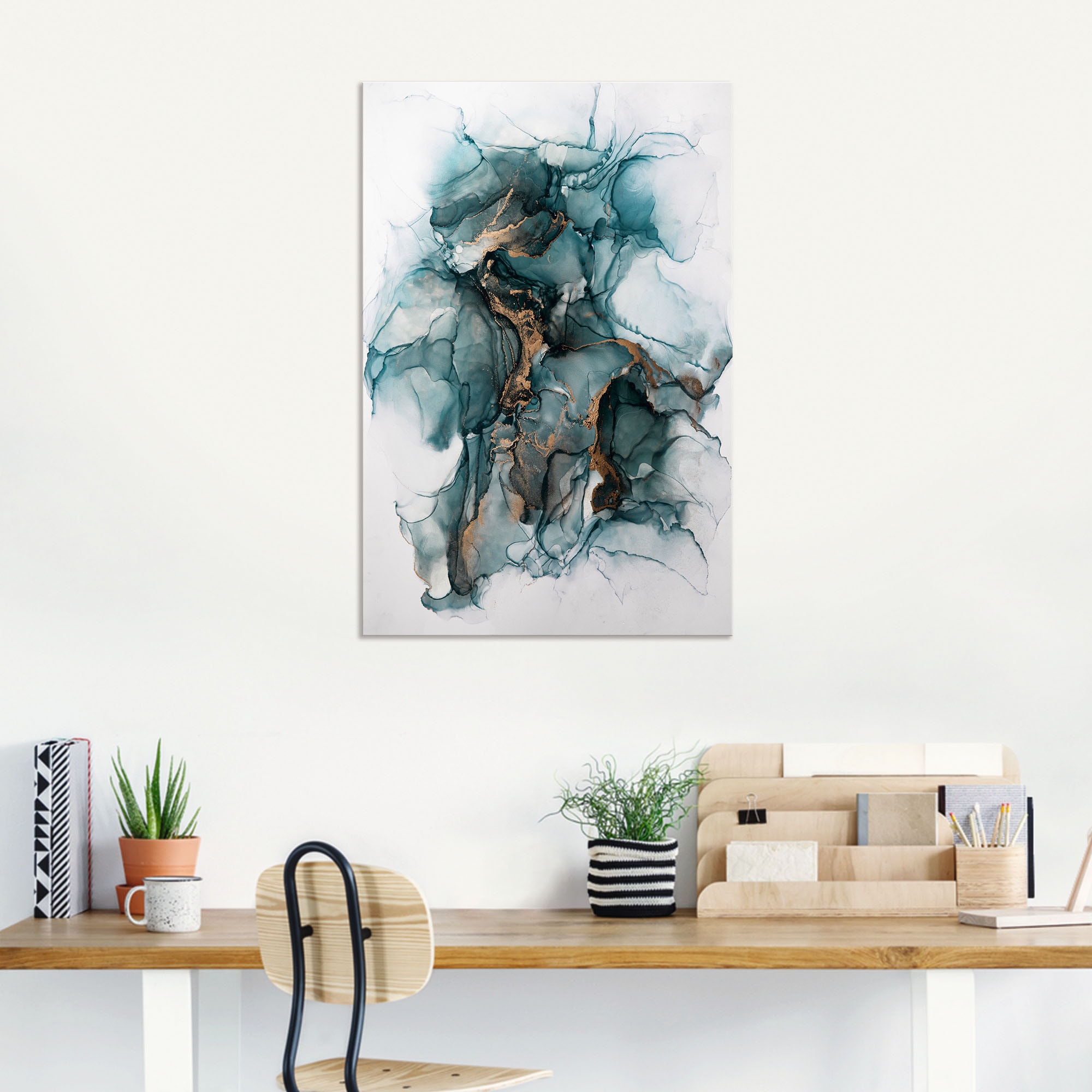 Artland Wandbild »Samurai«, Gegenstandslos, (1 St.), als Alubild, Outdoorbild, Leinwandbild in verschied. Größen
