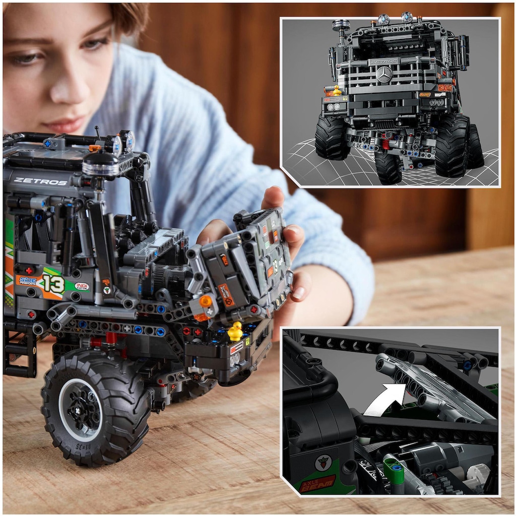 LEGO® Konstruktionsspielsteine »4x4 Mercedes-Benz Zetros Offroad-Truck (42129), LEGO® Technic«, (2129 St.)