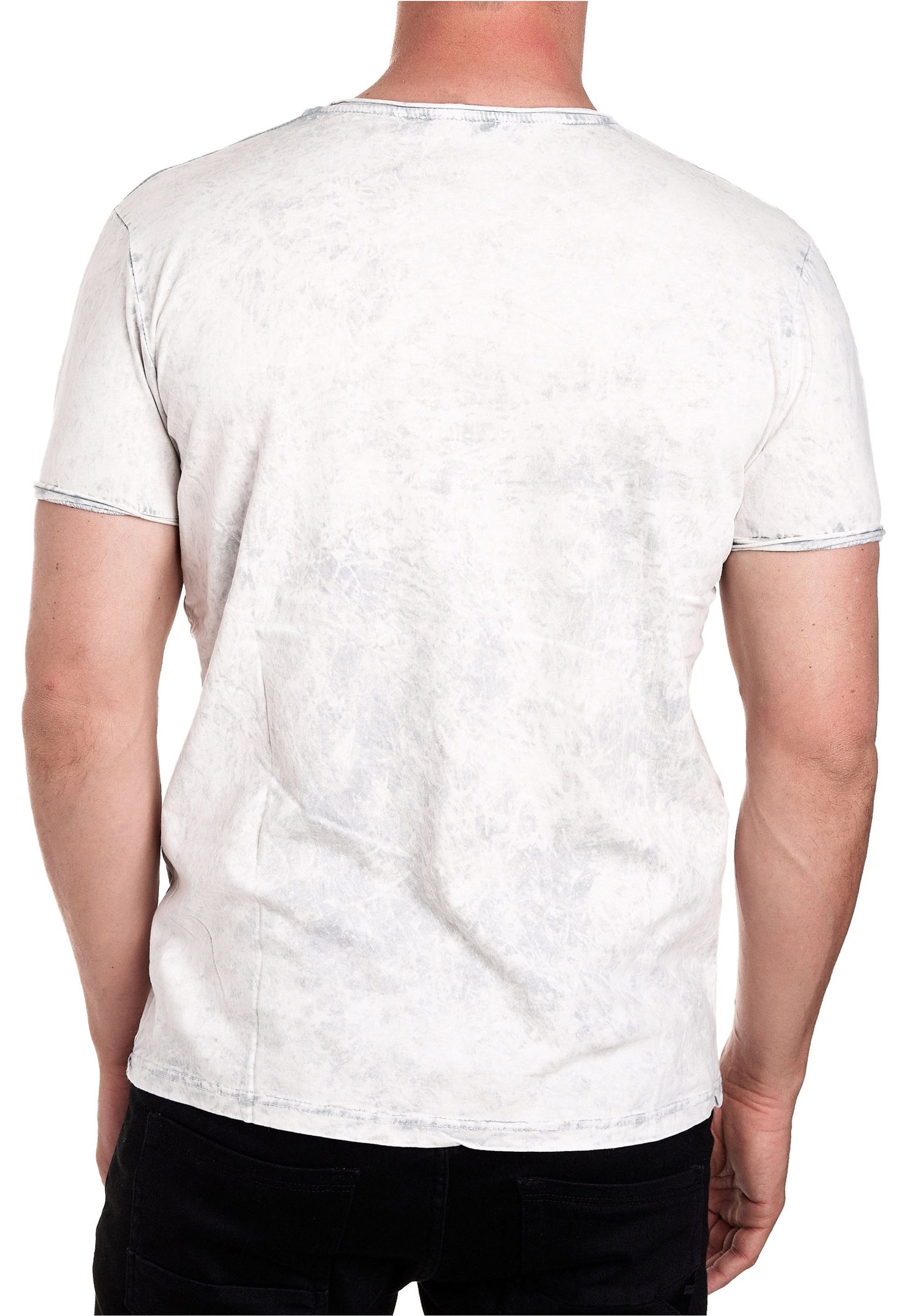 Rusty Neal T-Shirt in melierter Optik