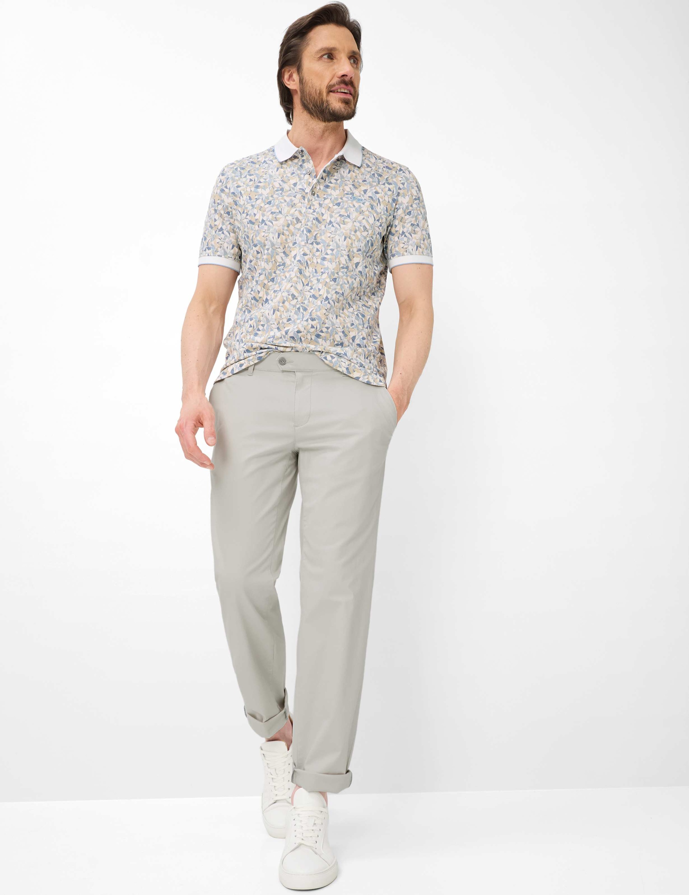BRAX EUREX JIM Pantalon Chino Gris Clair 52 2