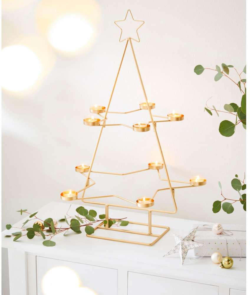 Schneider Teelichthalter »Weihnachtsbaum, Weihnachtsdeko«, 10-flammig, | BAUR kaufen cm Höhe 68