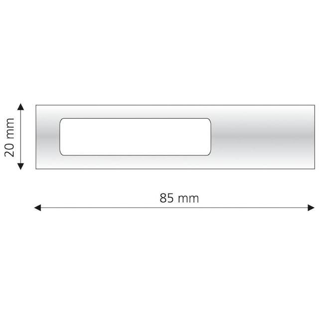 Liedeco Gardinenstangen-Endstück »Around«, (Set, 2 St.), für  Gardinenstangen Ø 16 mm auf Rechnung | BAUR