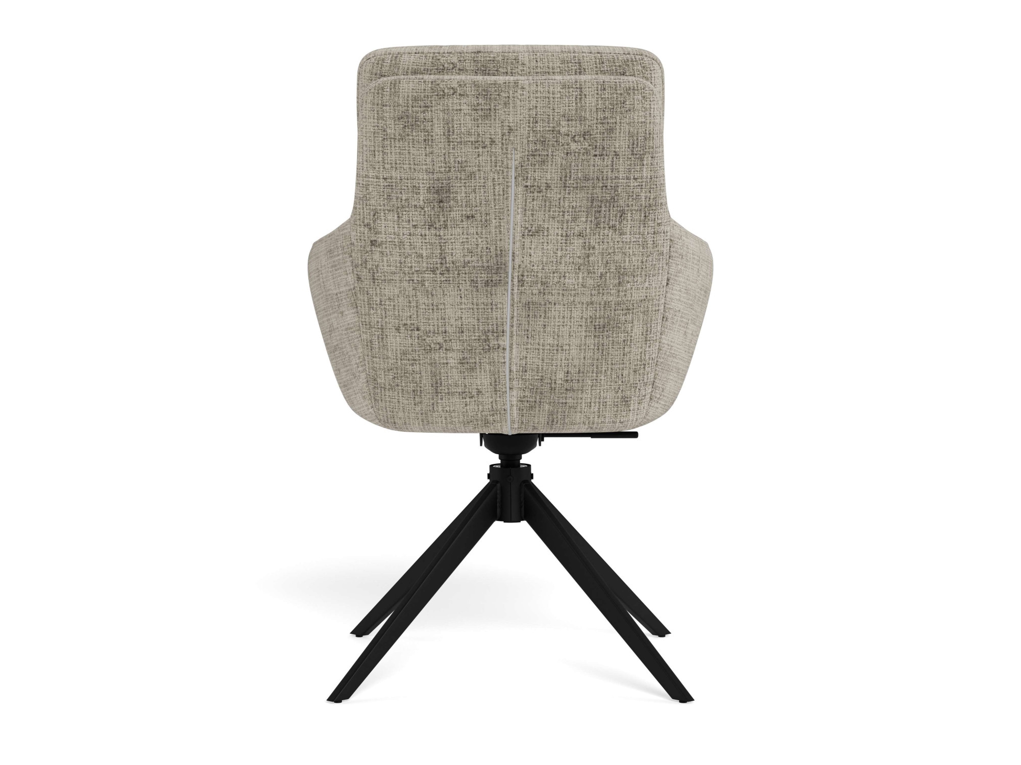 ACTONA GROUP Esszimmerstuhl »Roger, Polsterstuhl, Stuhl, 2er-Set« (Set) 2 Stk.grauer Stoff, Armlehnen, Polsterung, Dreh- & Kippfunktion, FSC™