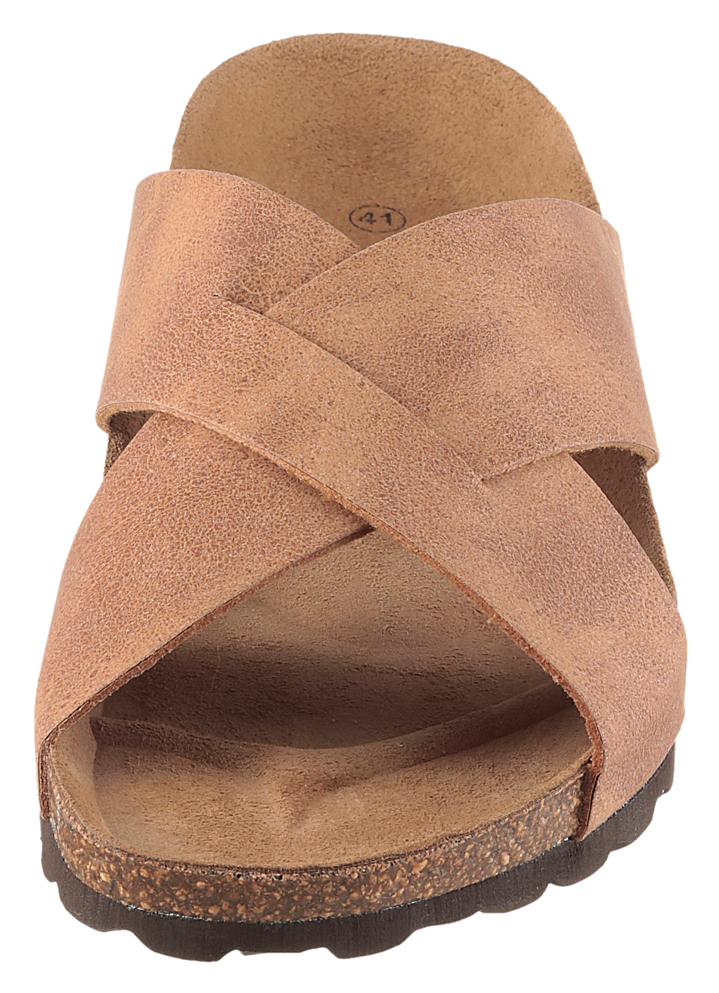Man's World Pantolette  Sommerschuh, Strandschuh, Hausschuh mit Fußbett