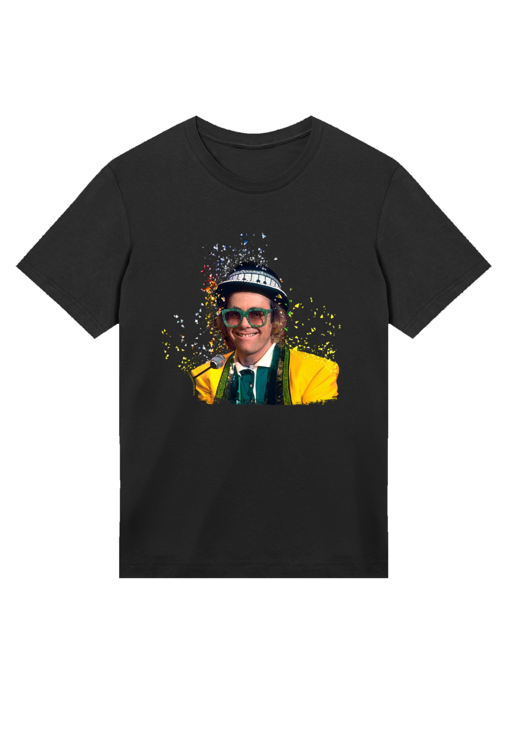 F4NT4STIC T-Shirt "TV Times Elton John At The Piano 1977", Premium Qualität günstig online kaufen