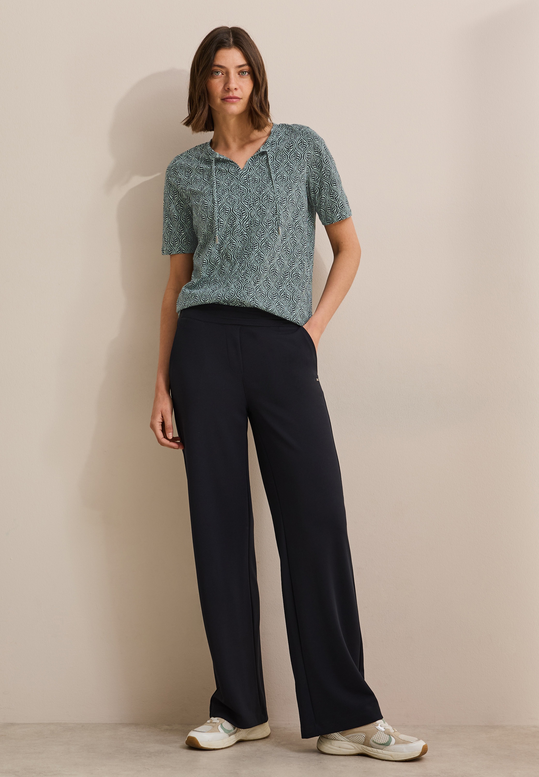 Thumbnail - Cecil T-Shirt aus reiner Baumwolle