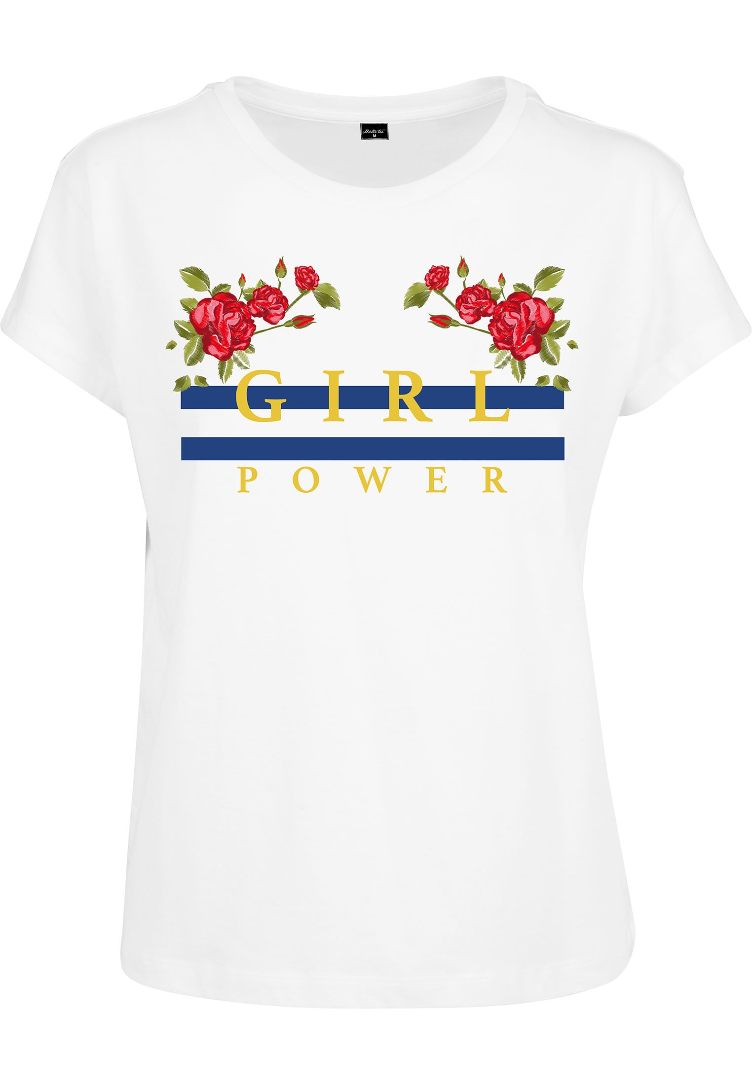 MisterTee T-Shirt »MisterTee Damen Ladies Girl Power Box Tee«, (1 tlg.)