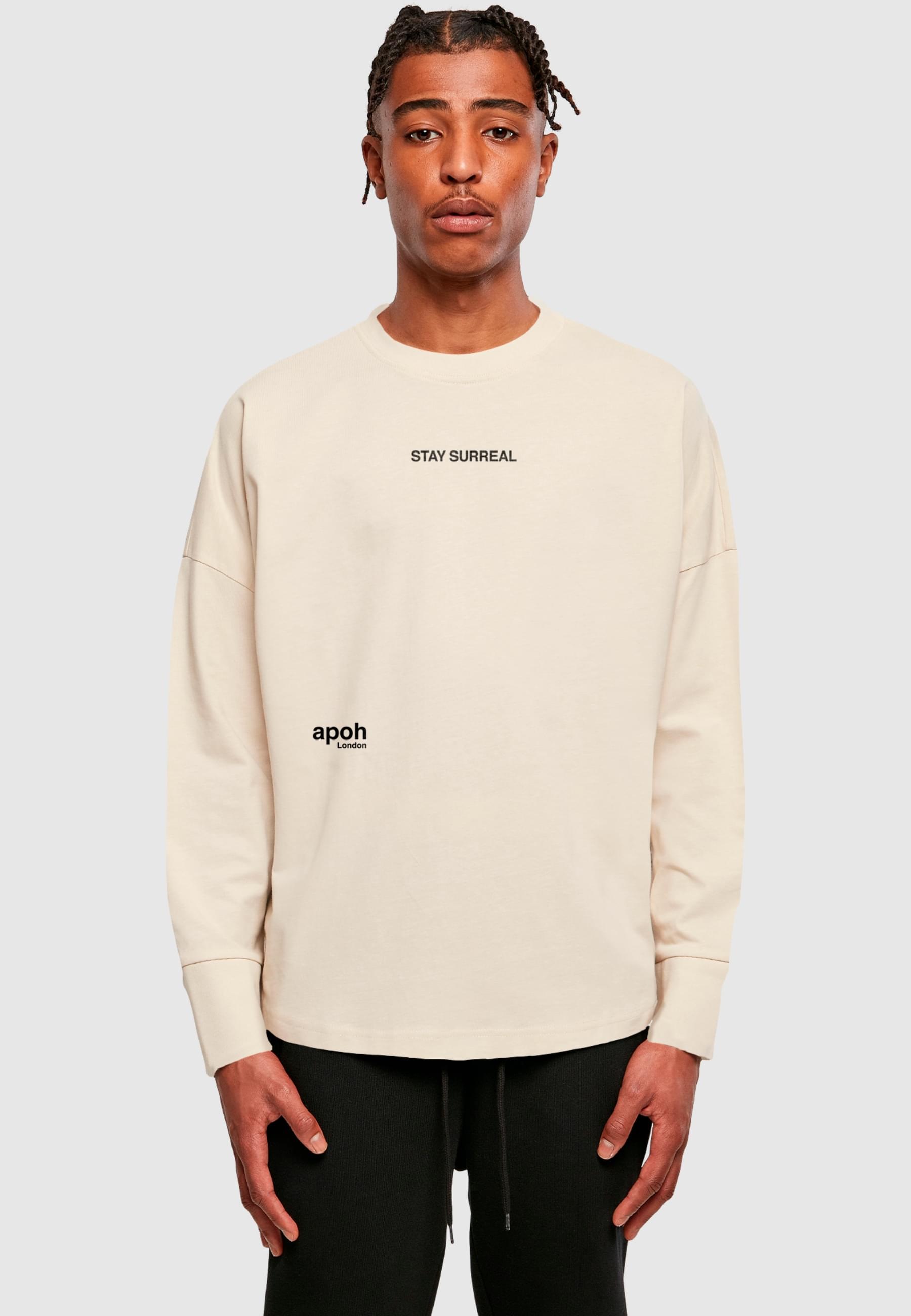 Merchcode Longsleeve »Merchcode APOH - Stay Surreal Slogan Oversized Longsleeve«, (1 tlg.)
