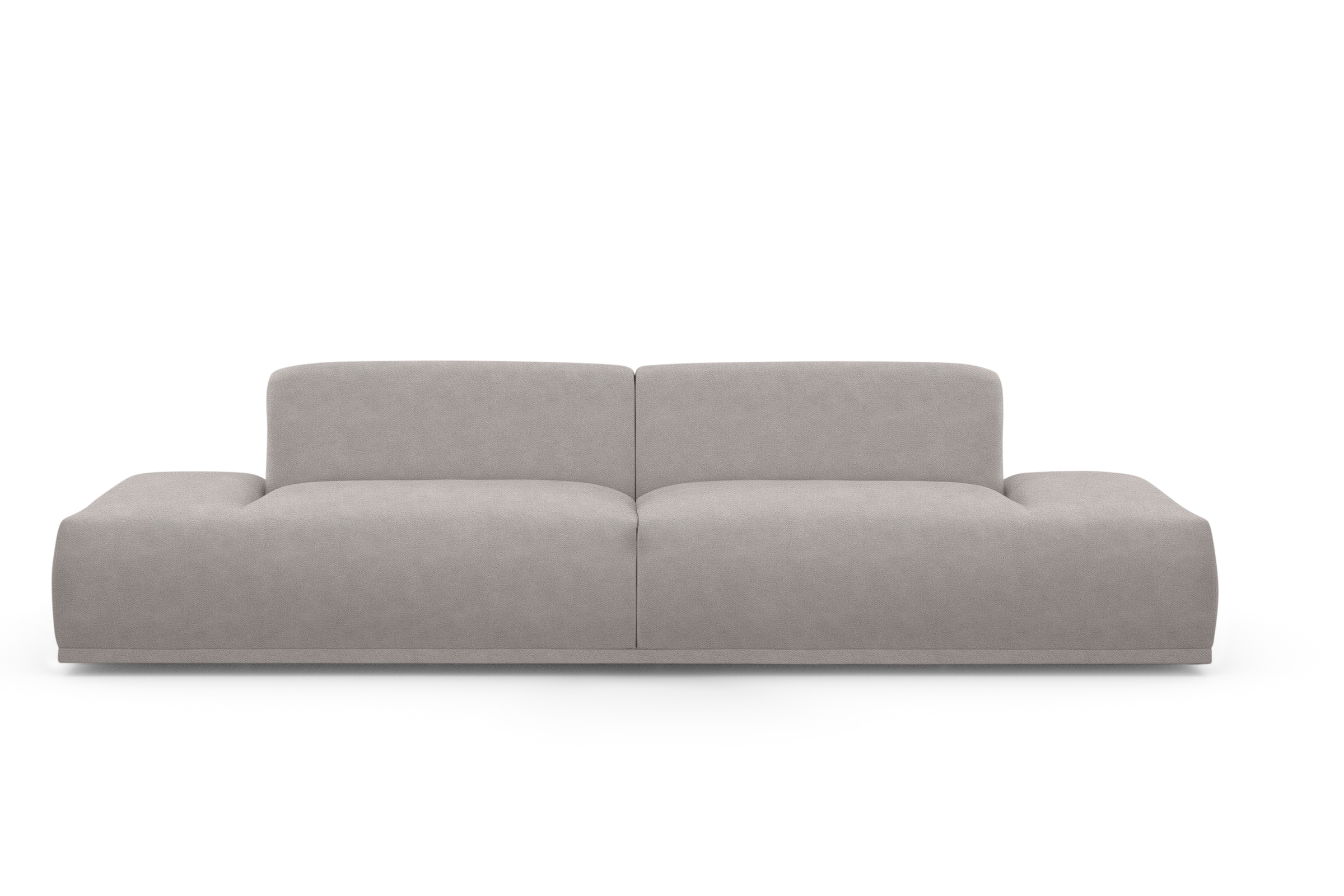 TRENDMANUFAKTUR Big-Sofa »Braga, toller Sitzkomfort, Designsofa«, in moderner Optik, mit hochwertigem Kaltschaum
