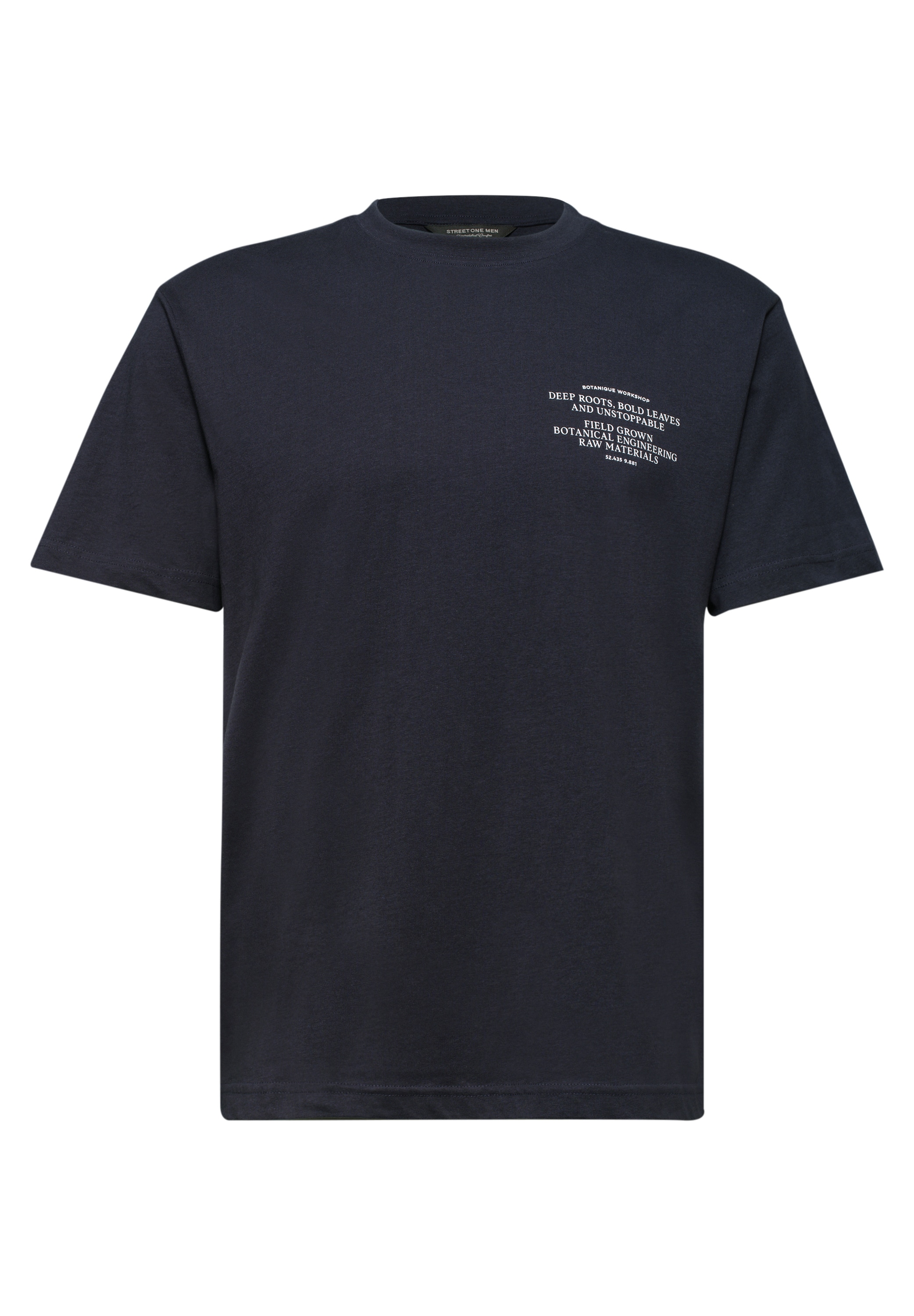 STREET ONE MEN T-Shirt aus reiner Baumwolle