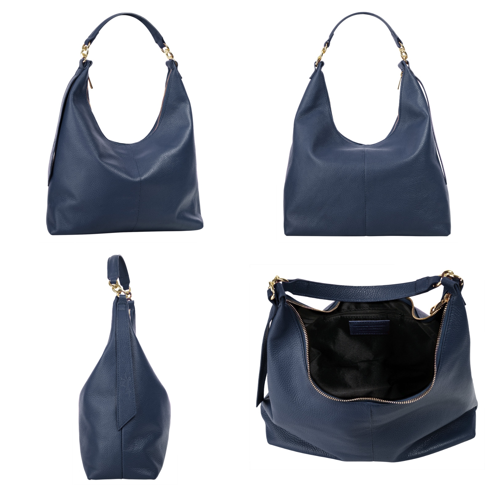 Samantha Look Shopper, Made in Italy, Große Handtasche mit Smartphonefach