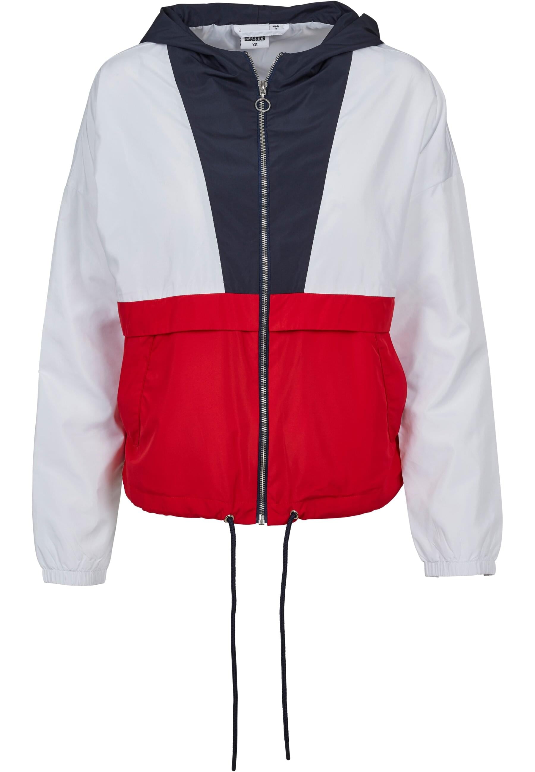 URBAN CLASSICS Anorak "Urban Classics Damen Ladies 3-Tone Oversize Windbrea günstig online kaufen