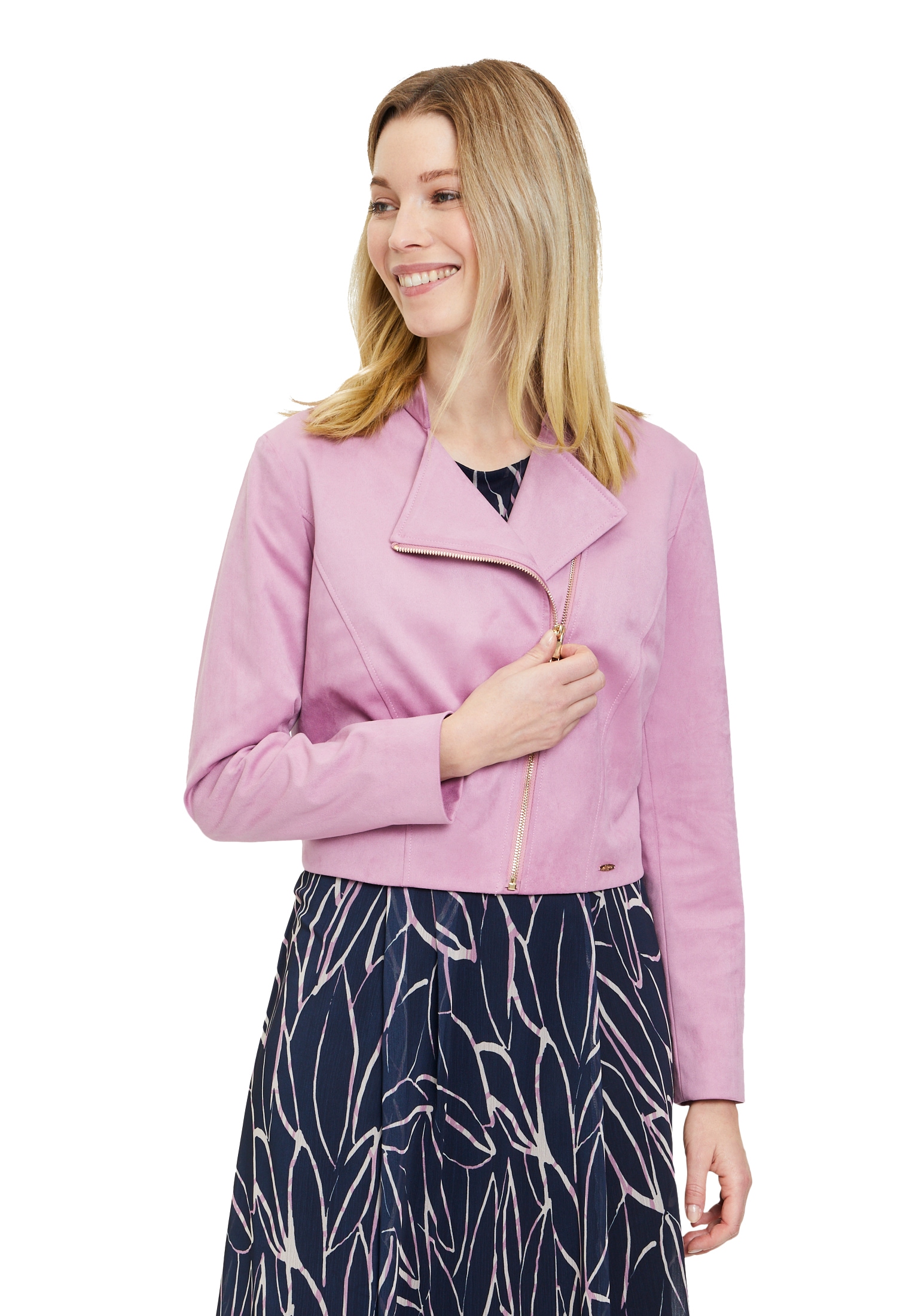 Jackenblazer »Betty & Co Bolero-Jacke mit Stehkragen«, Material