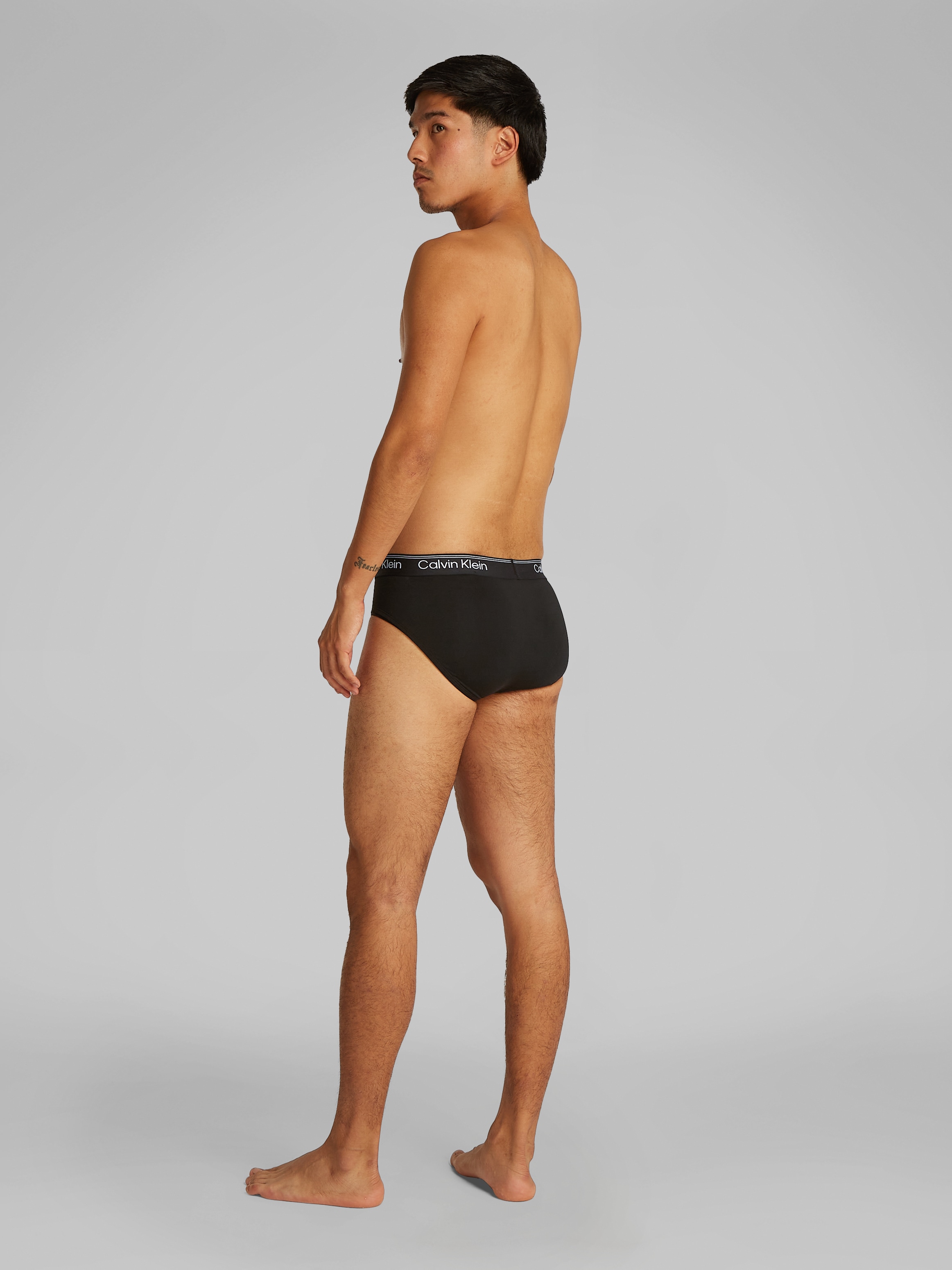 Calvin Klein Underwear Hipster »HIP BRIEF 3PK«, (Packung, 3er-Pack), mit Logo-Elastikbund