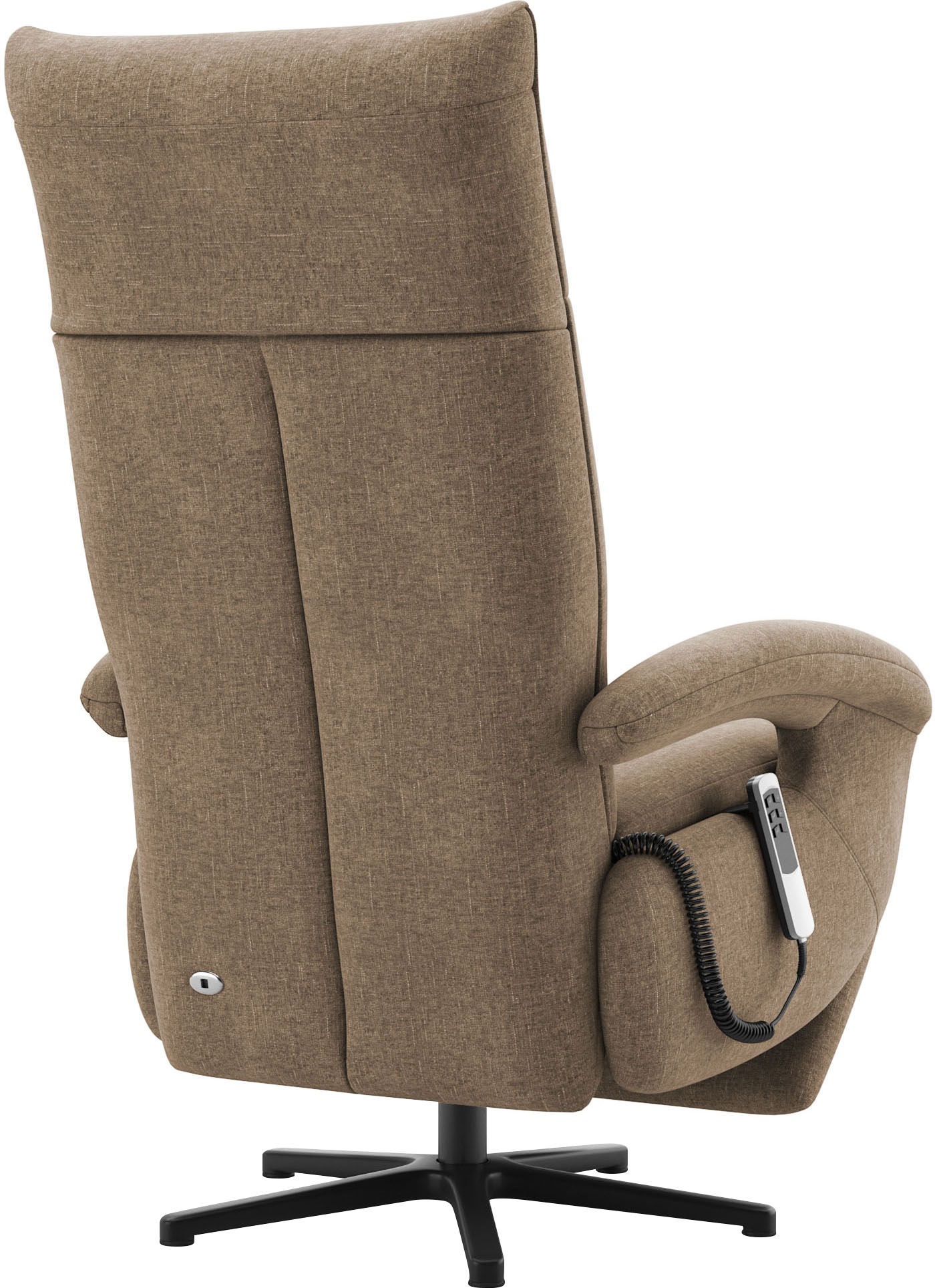 sit&more TV-Sessel »Emely, inkl. Kopfteilverstellung & 360° Drehfunktion«, wahlweise mit 2 Motoren, Akku & Aufstehhilfe