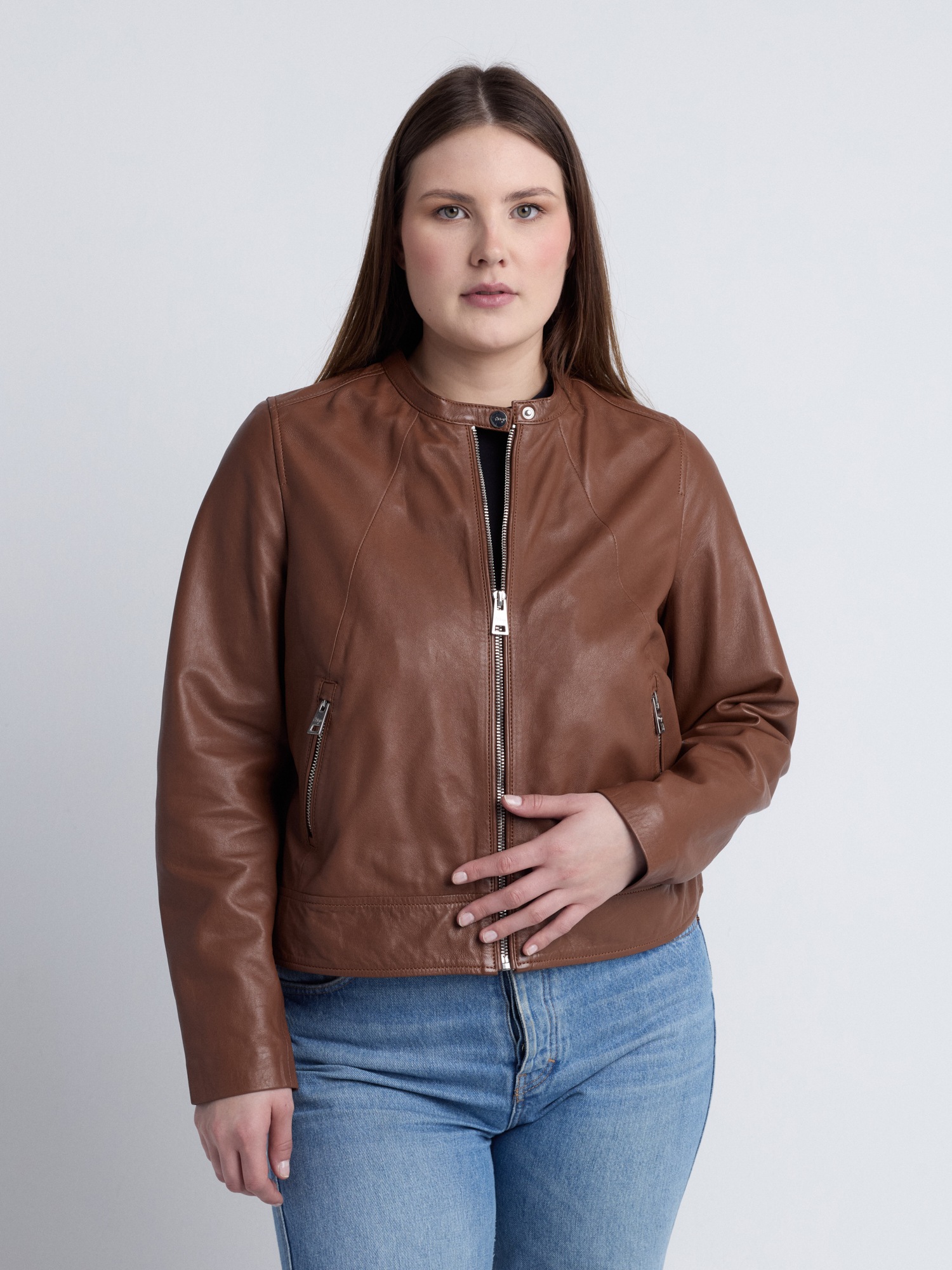 Maze Lederjacke "42025058"